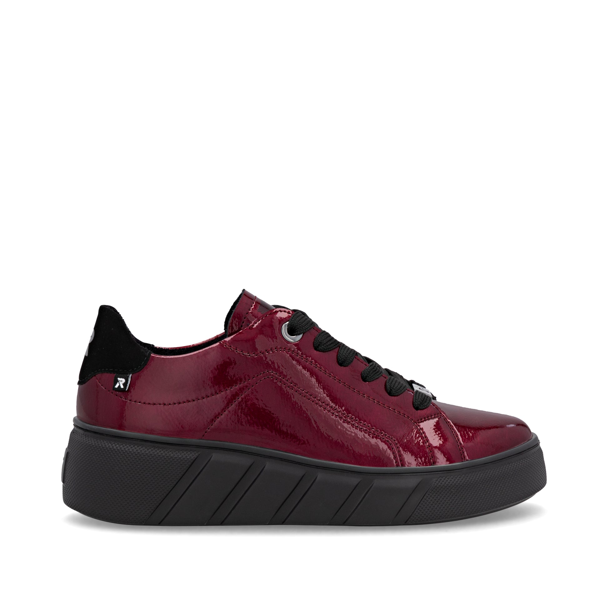 Red Elasticated Shoes for Women | Rieker W2601-35