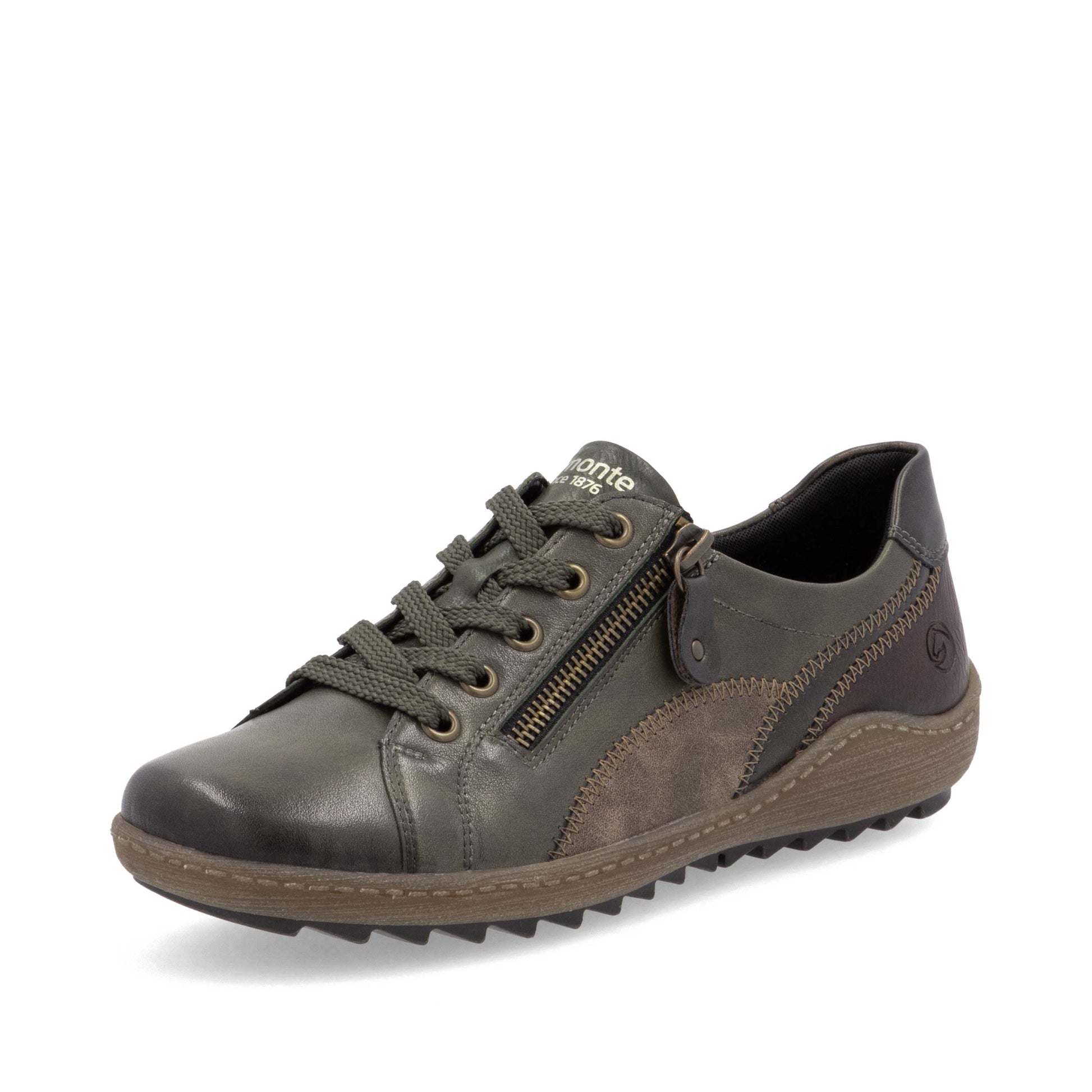 Green Zip Shoes for Women | Remonte R1439-52