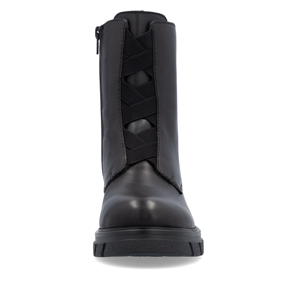 Black Zip Boots for Women | Rieker Z9179-00