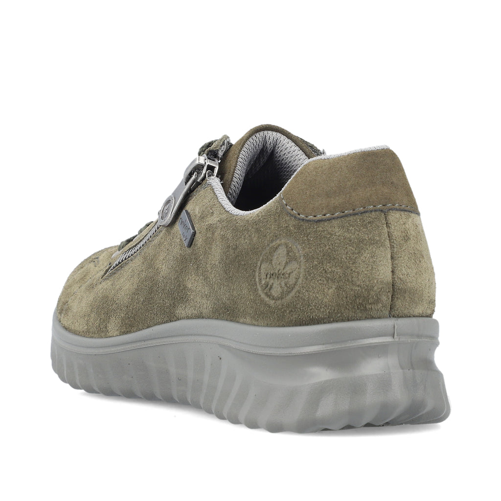Green Zip Shoes for Women | Rieker 59000-54