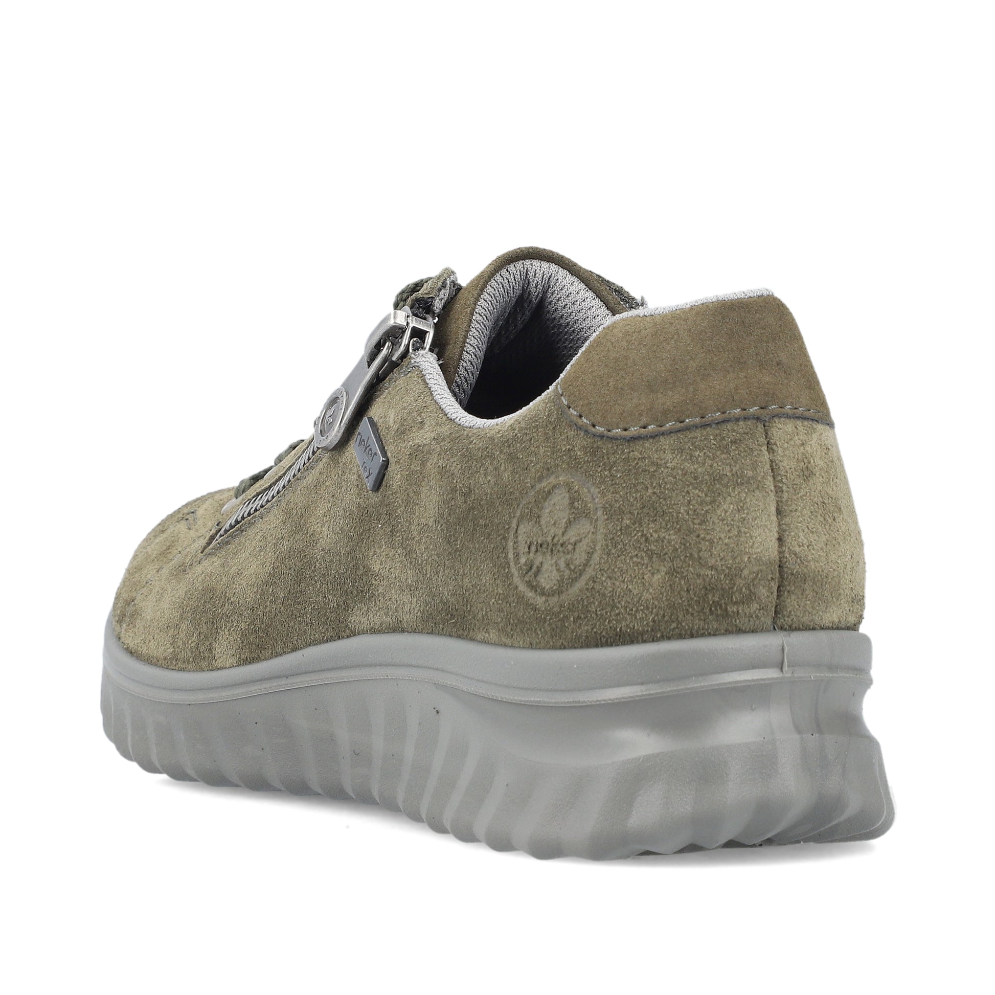 Green Zip Shoes for Women | Rieker 59000-54