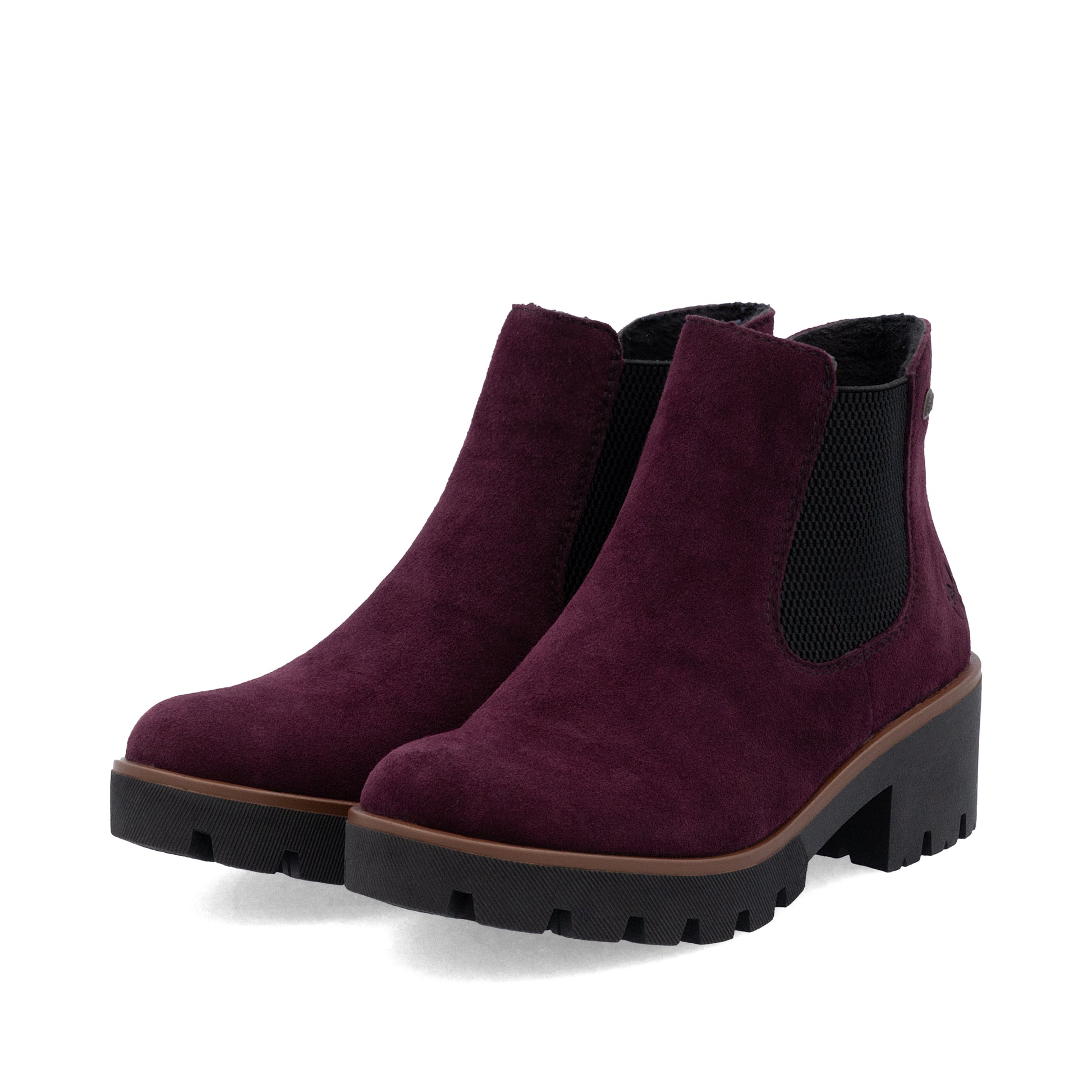 Red Elasticated Boots for Women | Rieker 79265-30