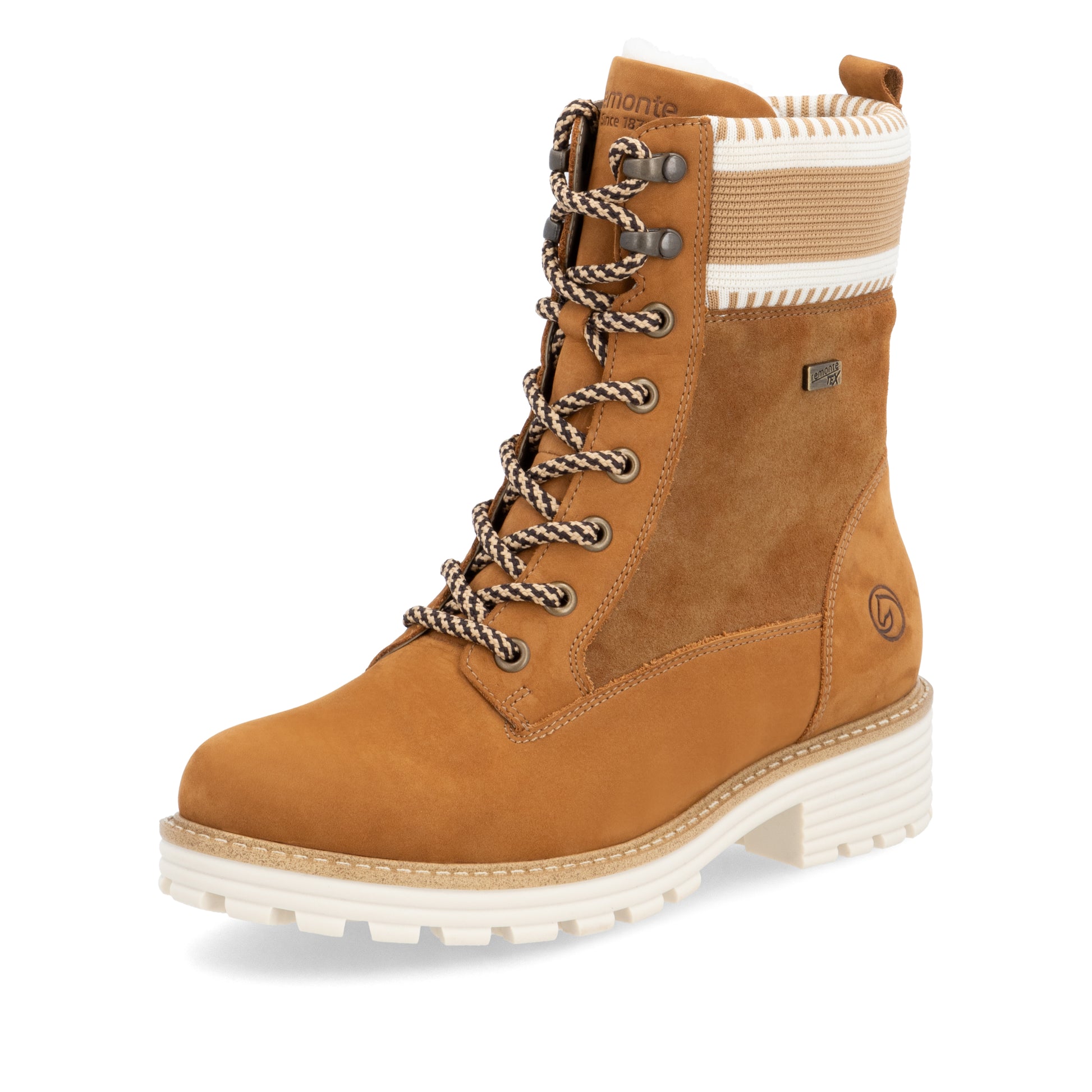 Brown Zip Boots for Women | Remonte D0W77-22
