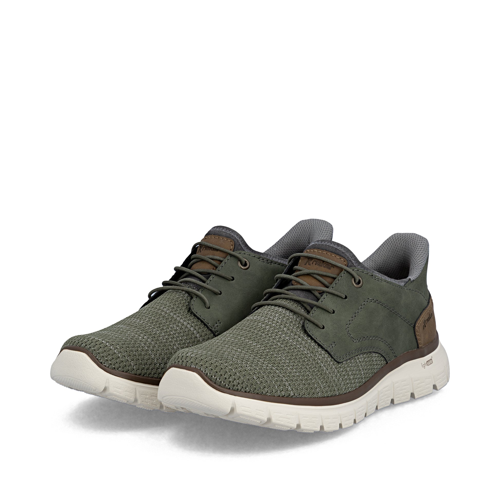 Green Elasticated Shoes for Men | Rieker B6658-52