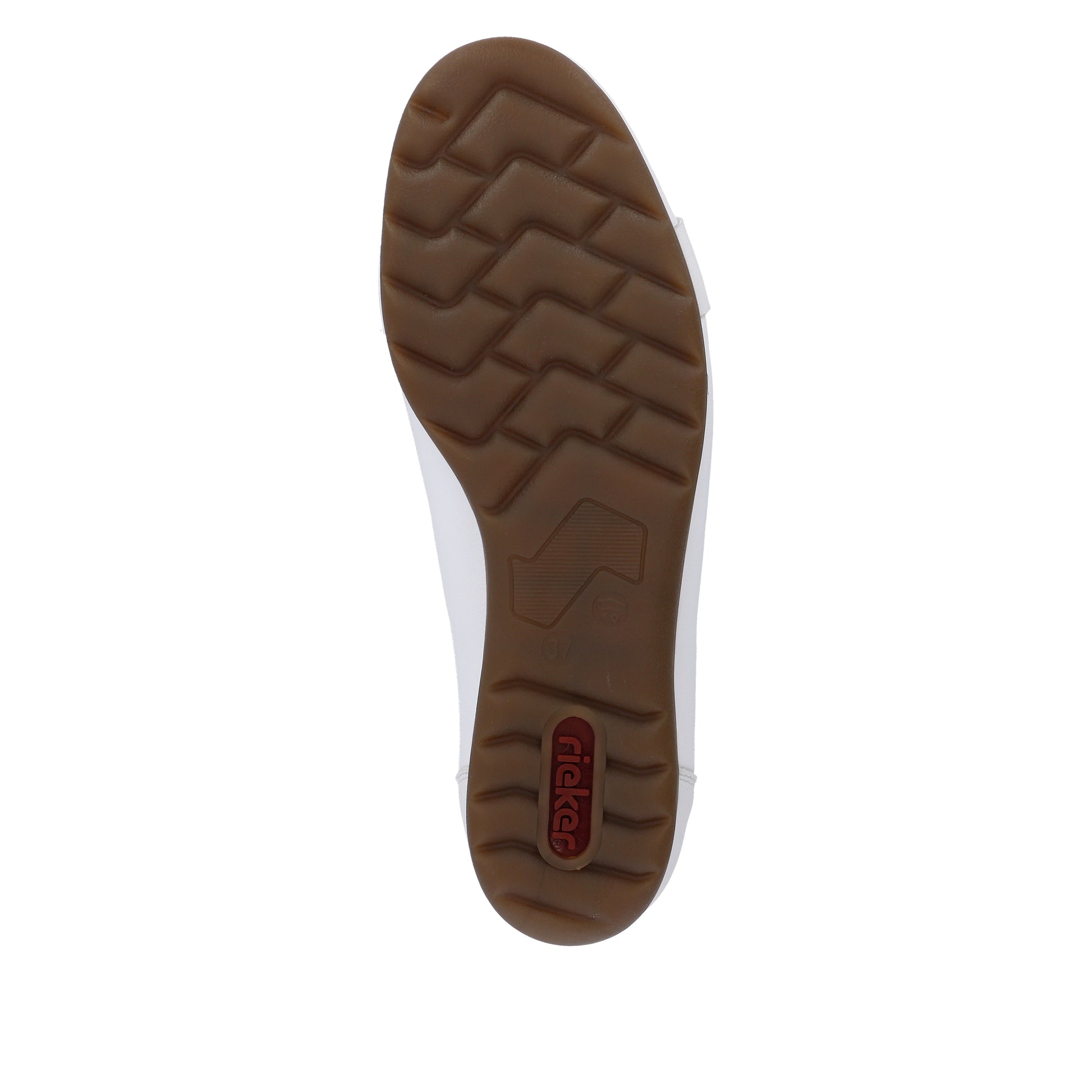 White Slip-On Shoes for Women | Rieker L9360-80