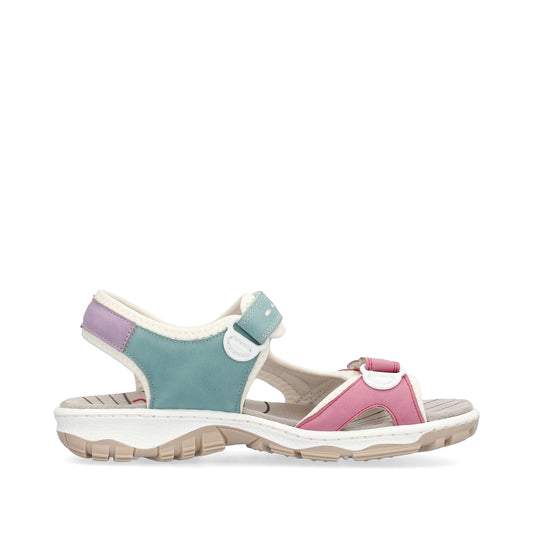 Rieker Women's Walking Sandal - Multi | 68866-92