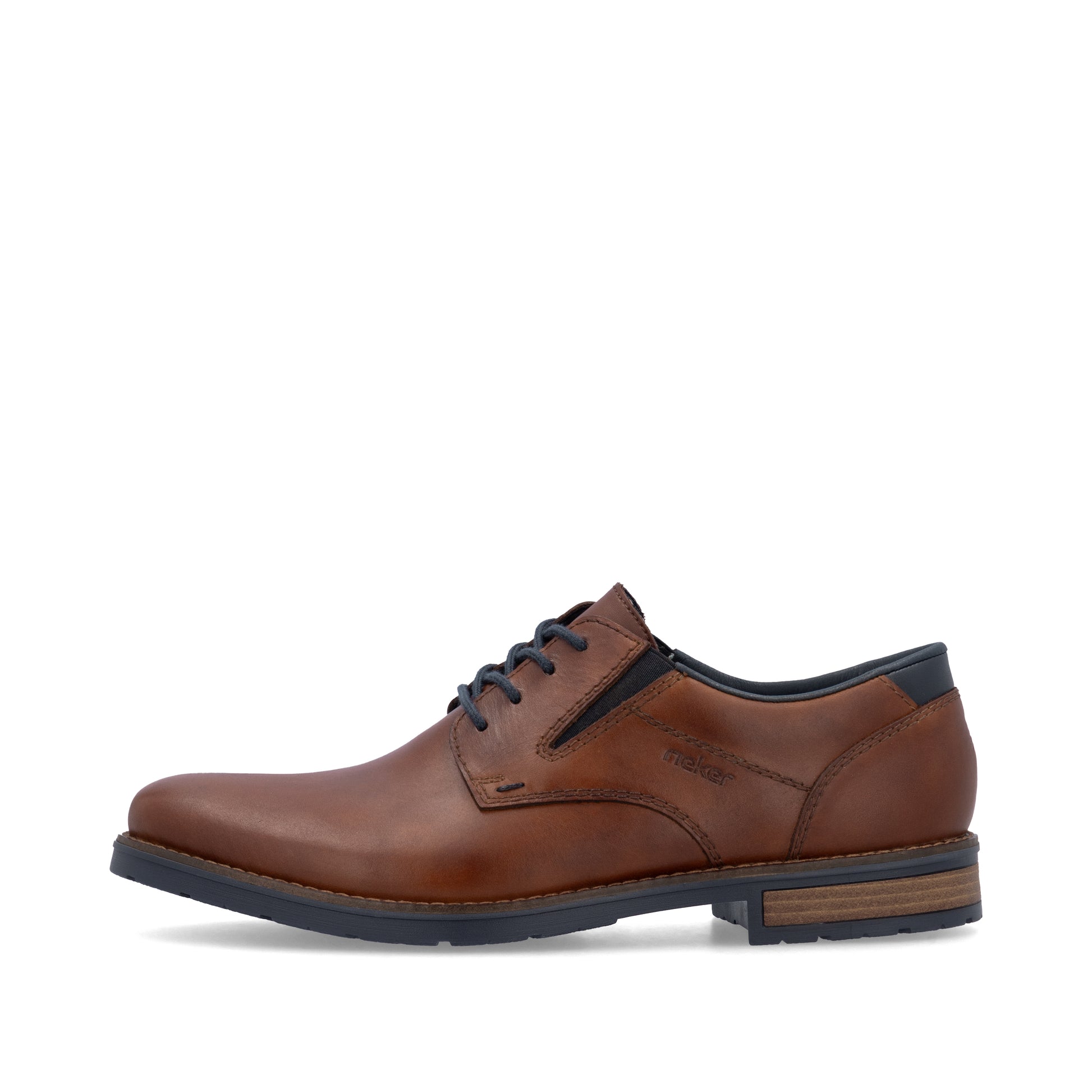 Brown Elasticated Shoes for Men | Rieker 14621-24