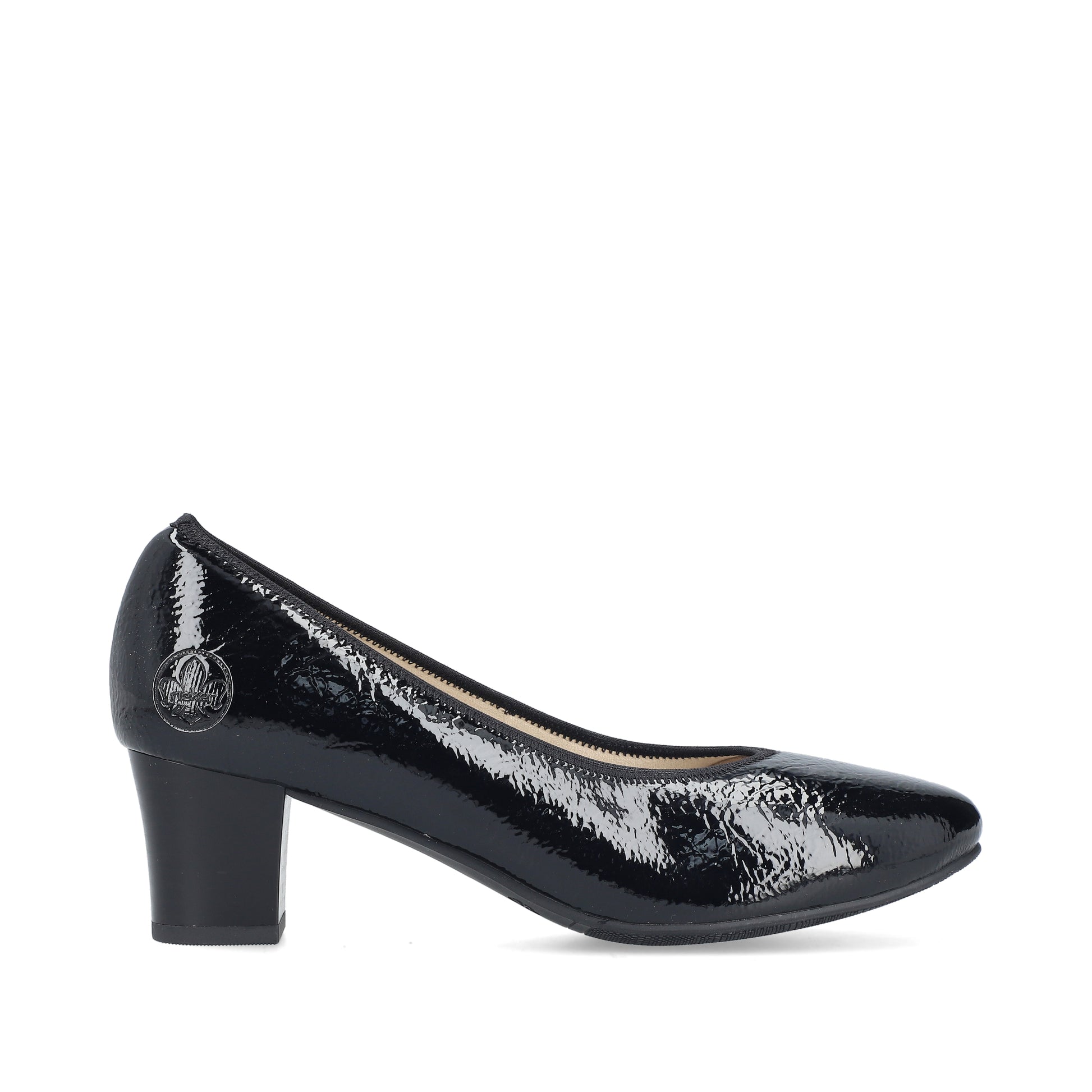 Black Slip-On Shoes for Women | Rieker 44650-02