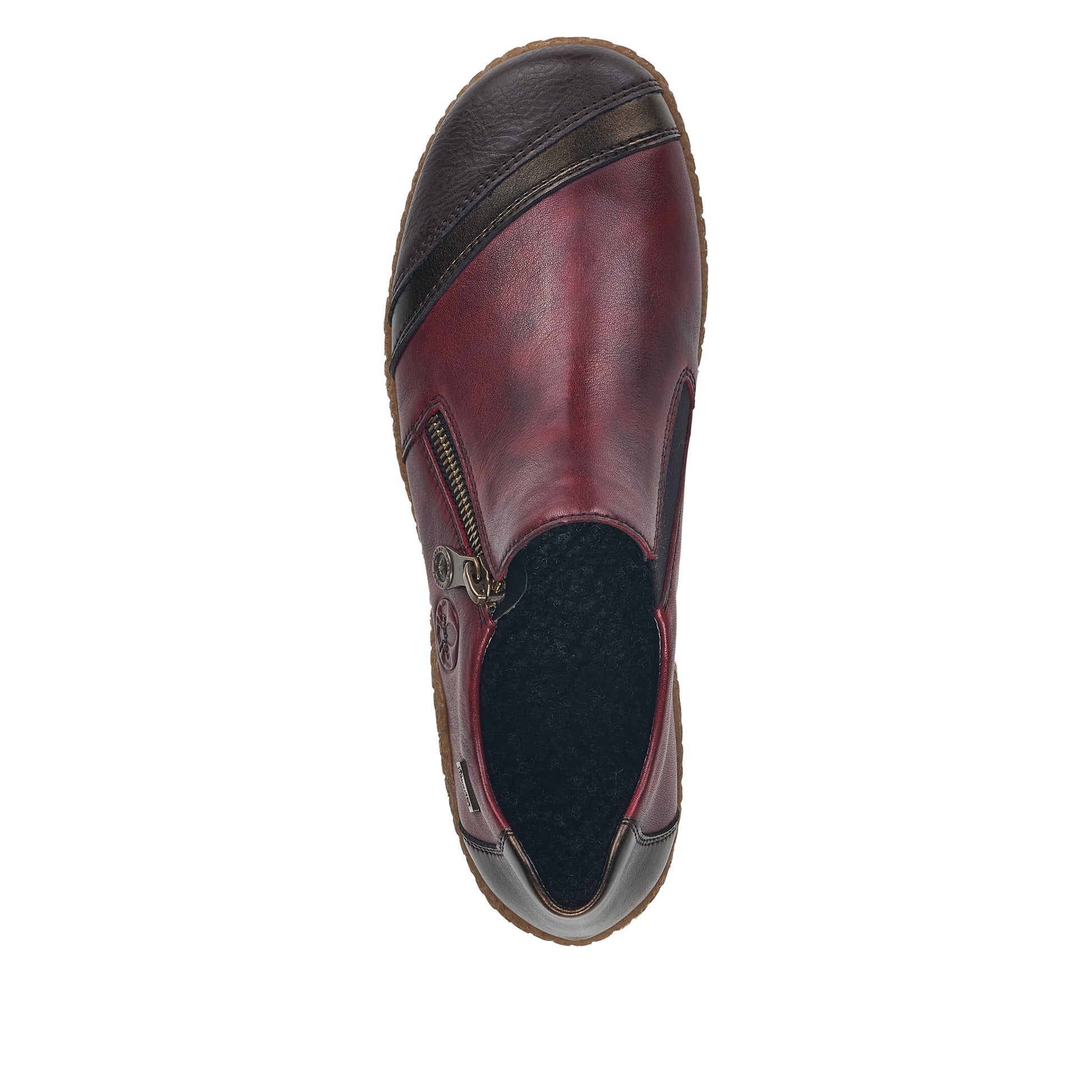 Red Zip Shoes for Women | Rieker L7571-25