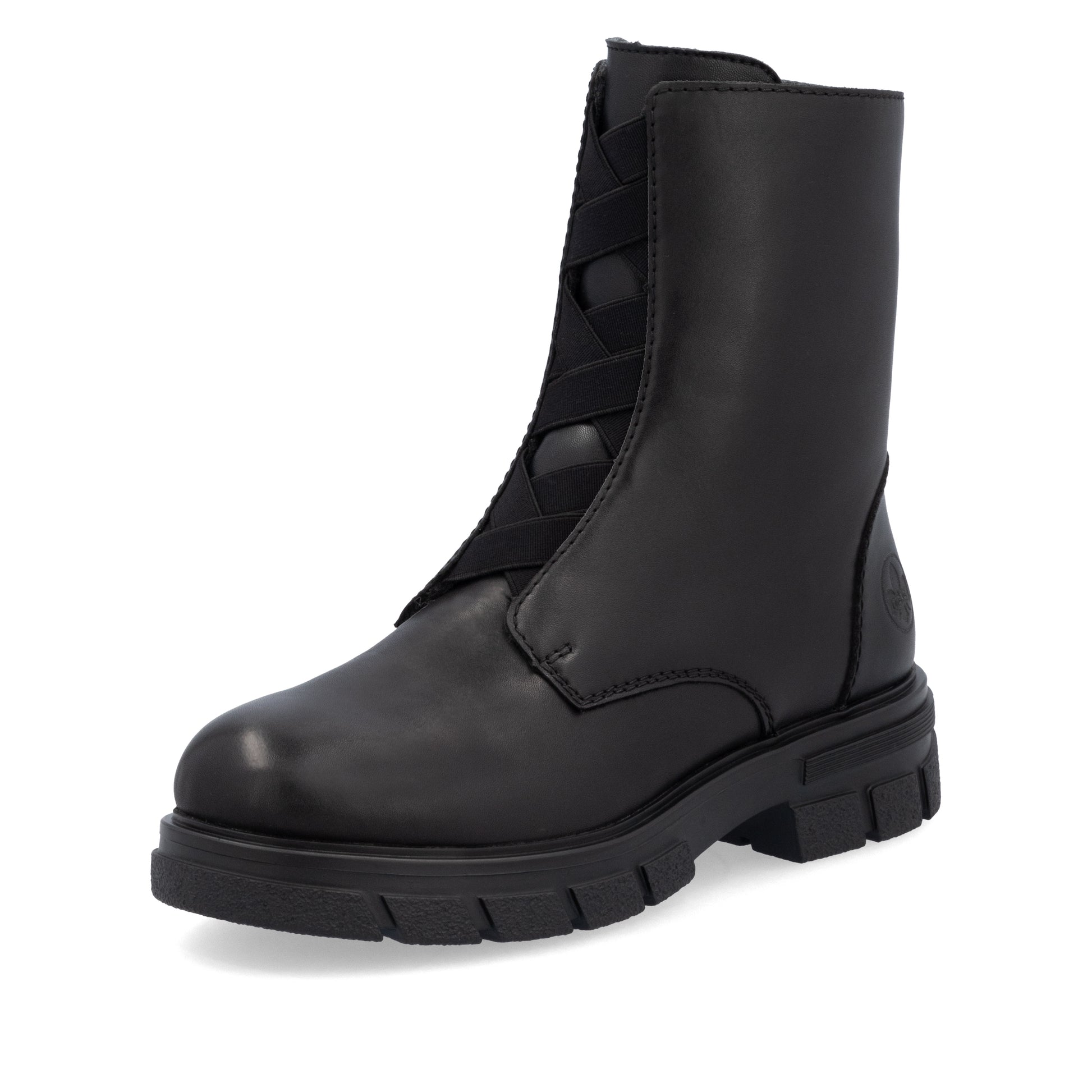 Black Zip Boots for Women | Rieker Z9179-00