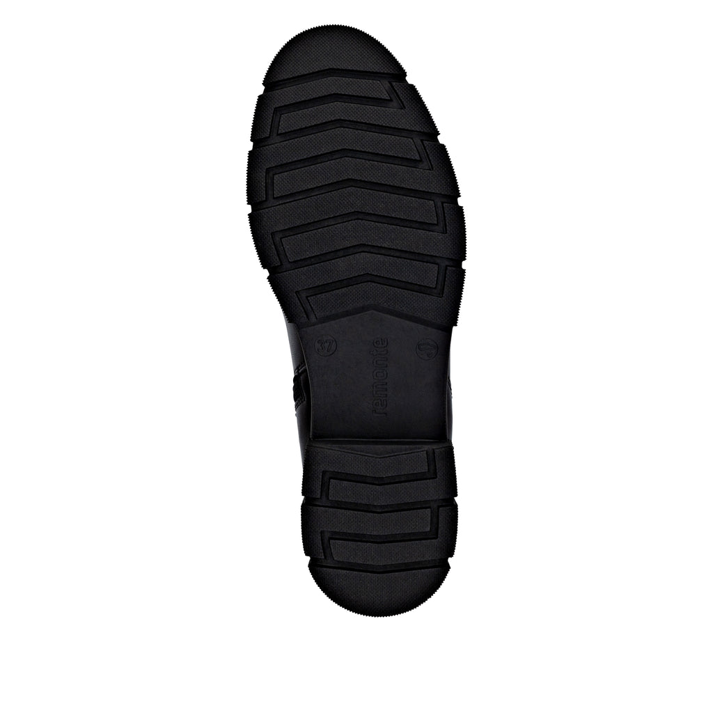 Black Zip Boots for Women | Remonte D2S70-03