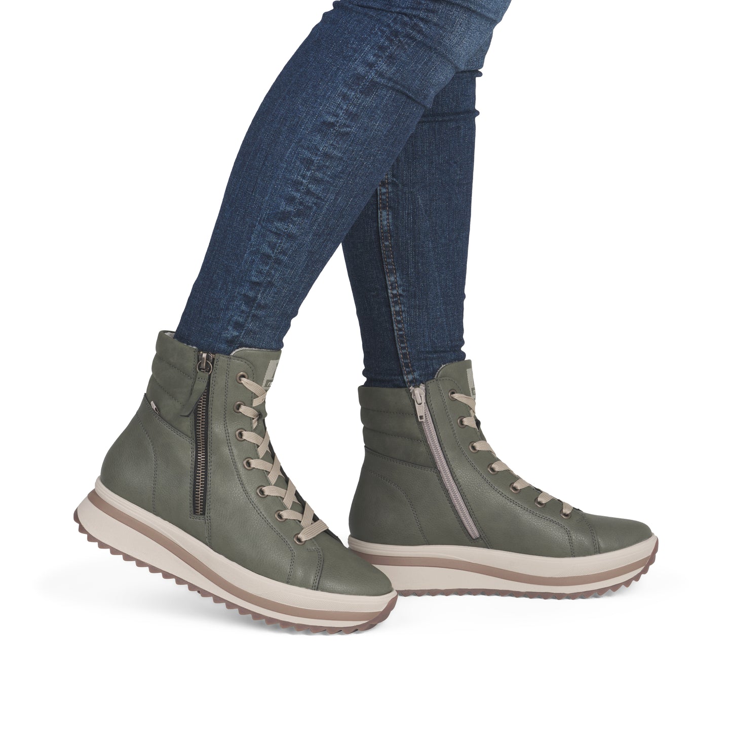 Rieker Woman's Boots - Green | W3870-54