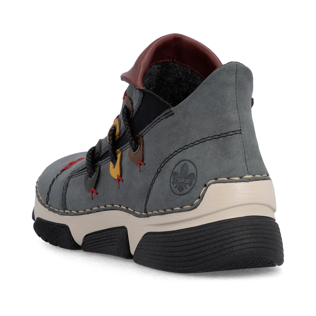Blue Zip Boots for Women | Rieker 45983-14