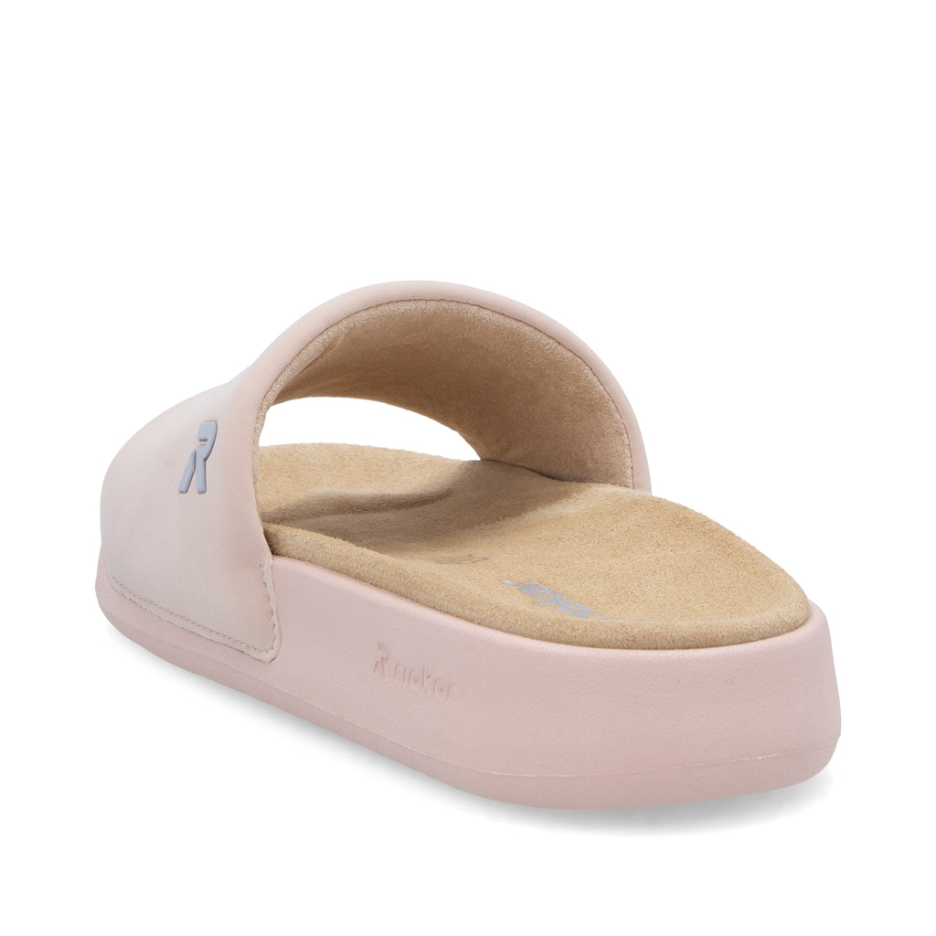Pink Slip-On Sandals for Women | Rieker W3250-31