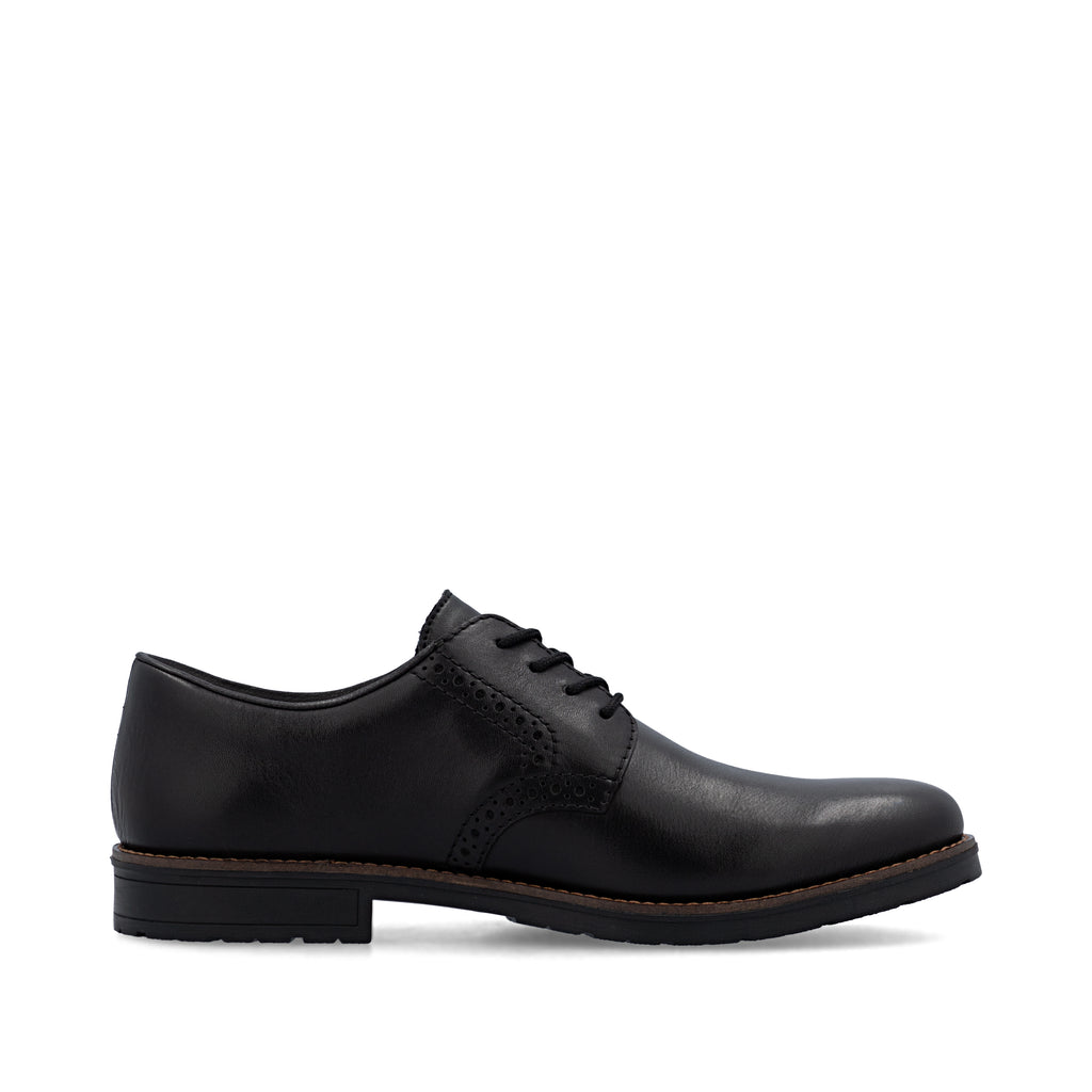 Black Elasticated Shoes for Men | Rieker 14642-00