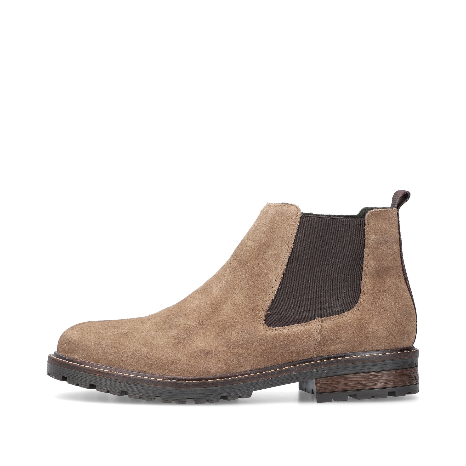 Beige Zip Boots for Men | Rieker 32051-64