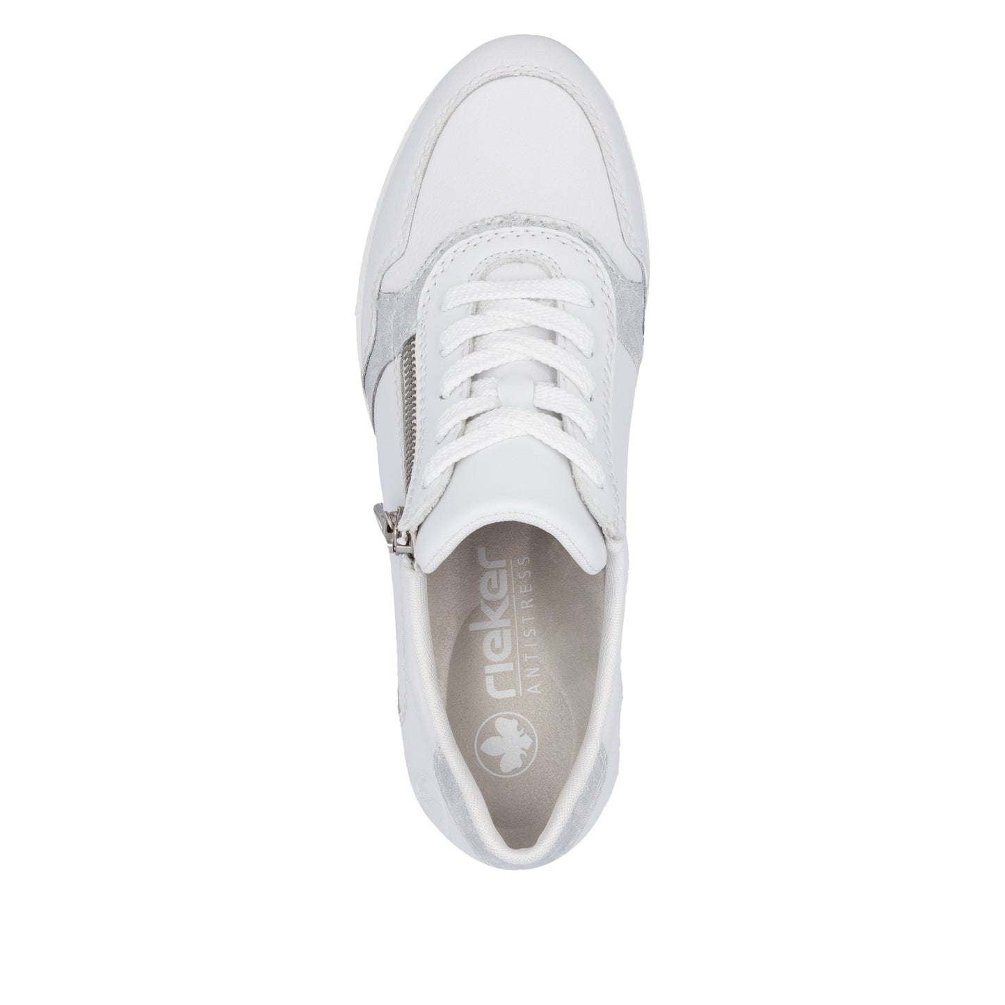 Rieker Women's Trainer - White | N9301-80