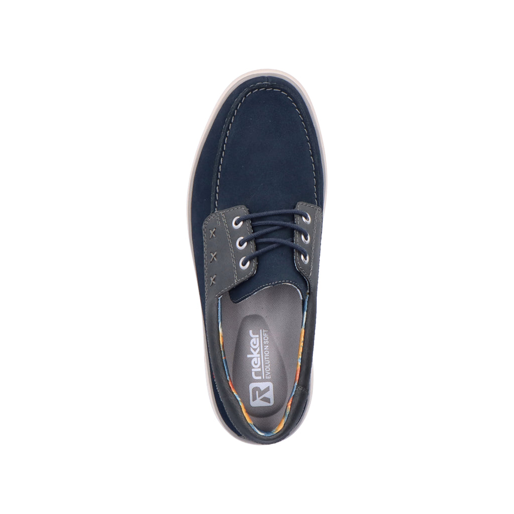 Blue Lace-Up Shoes for Men | Rieker Sport U0601-14