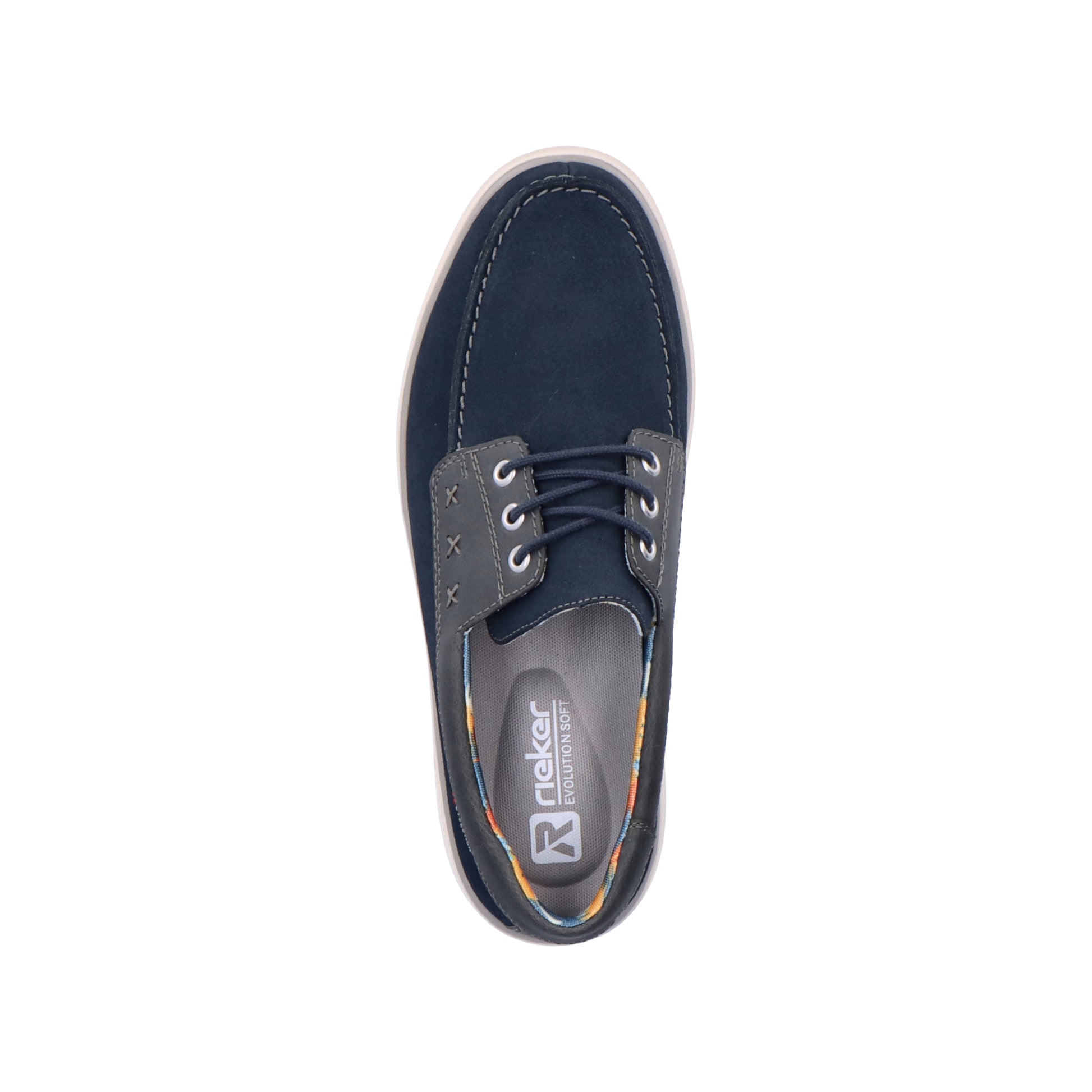 Blue Lace-Up Shoes for Men | Rieker Sport U0601-14