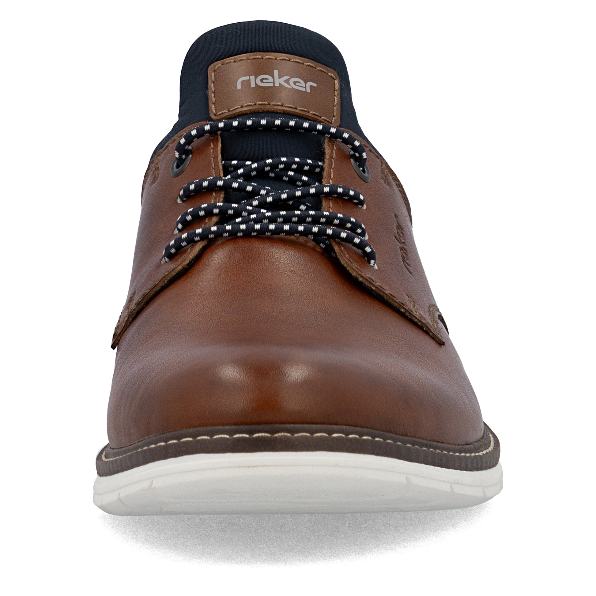 Brown Elasticated Shoes for Men | Rieker 14454-22