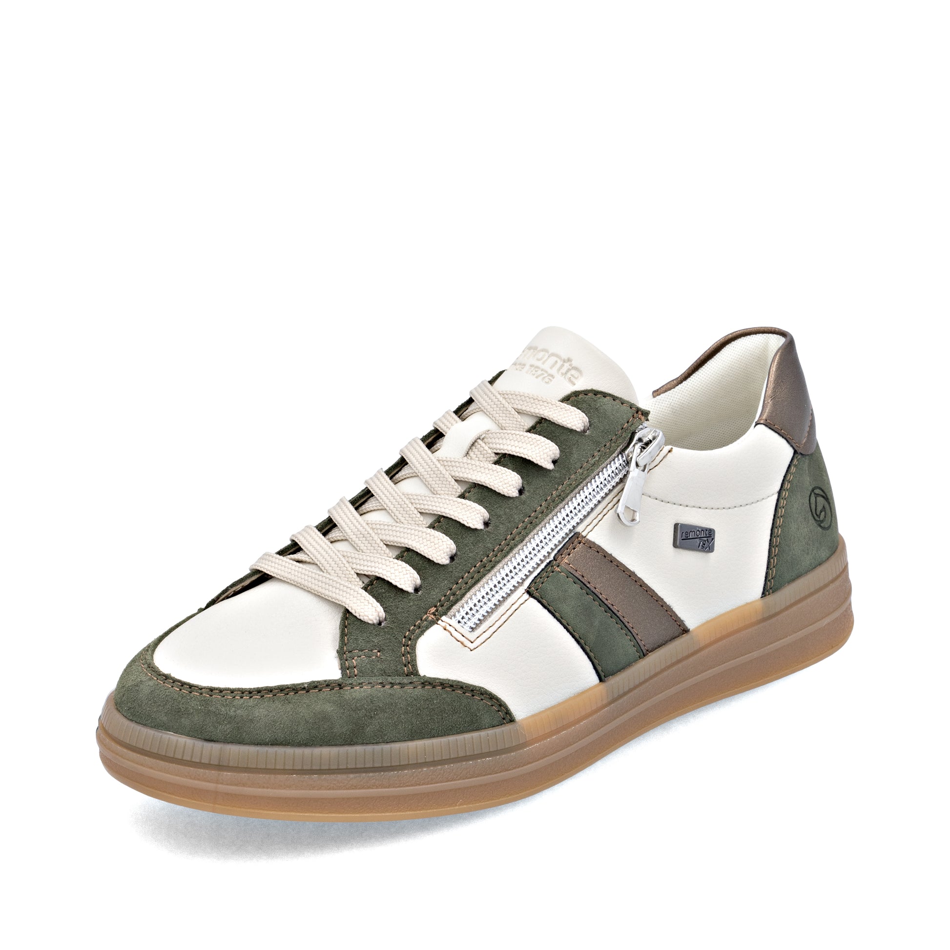 Beige Zip Shoes for Women | Remonte D2C04-60