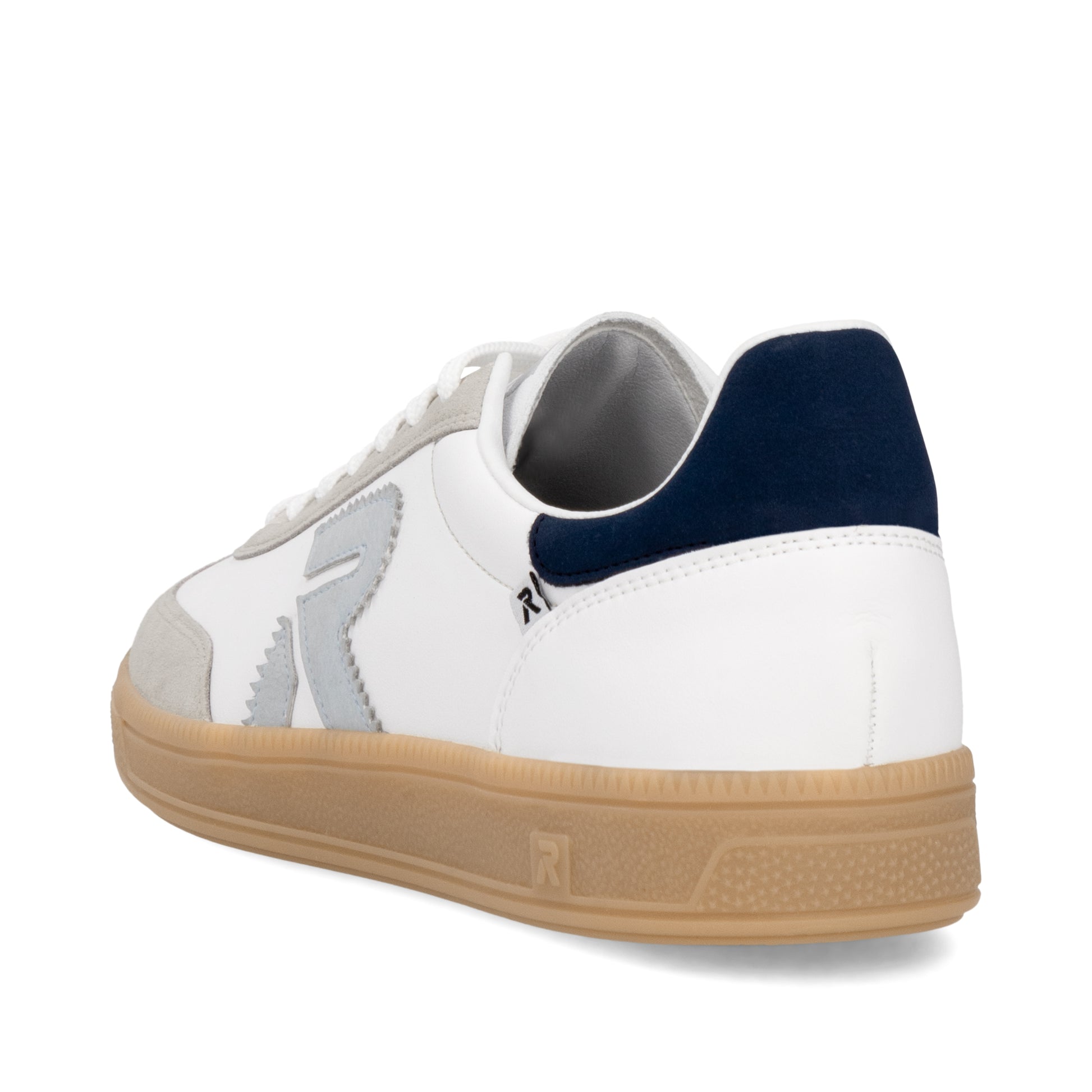 White Elasticated Shoes for Men | Rieker U2200-82
