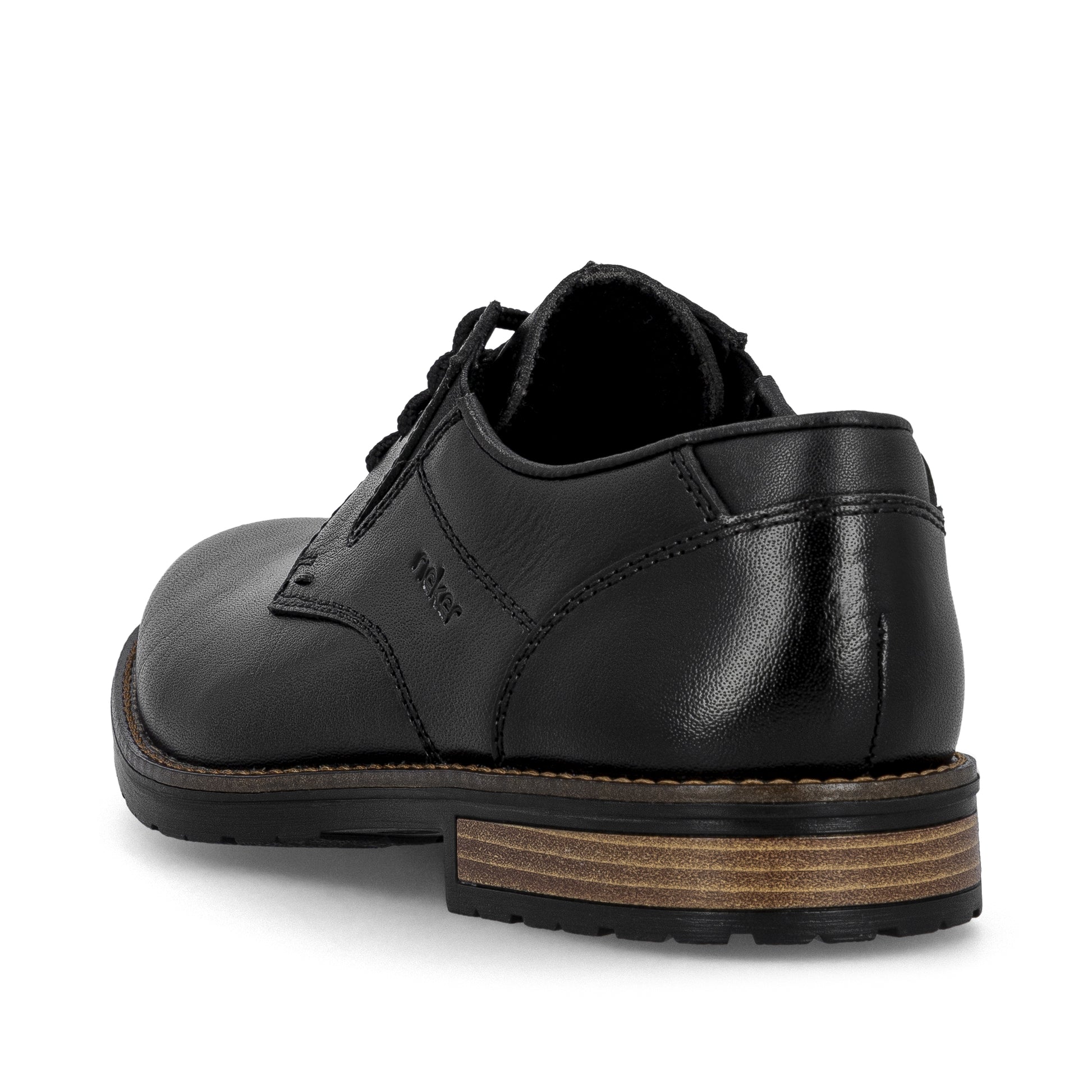 Black Elasticated Shoes for Men | Rieker 14621-00
