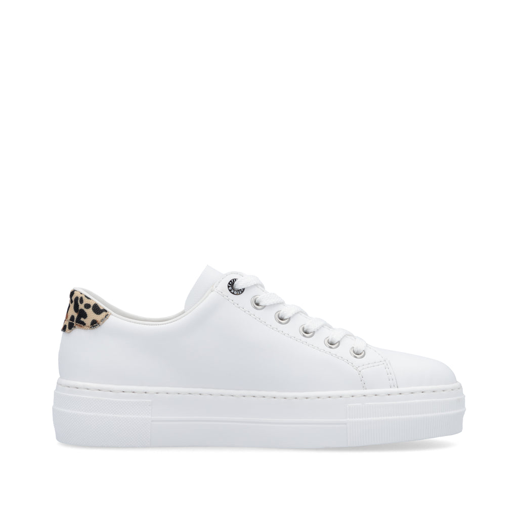 White Zip Shoes for Women | Rieker N4924-81