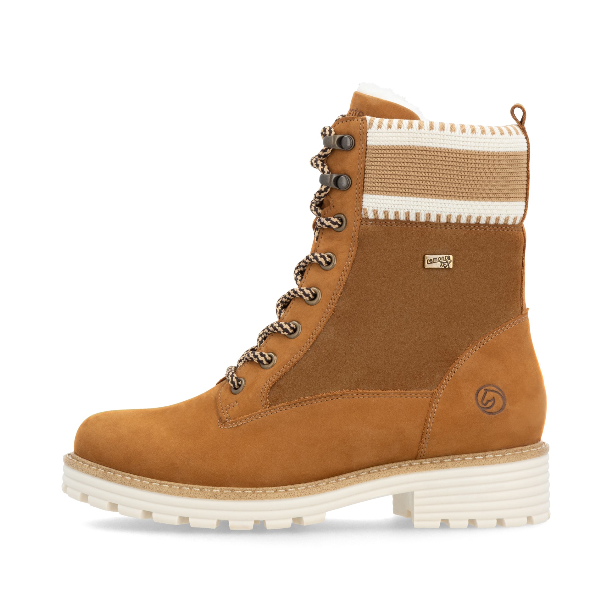 Brown Zip Boots for Women | Remonte D0W77-22