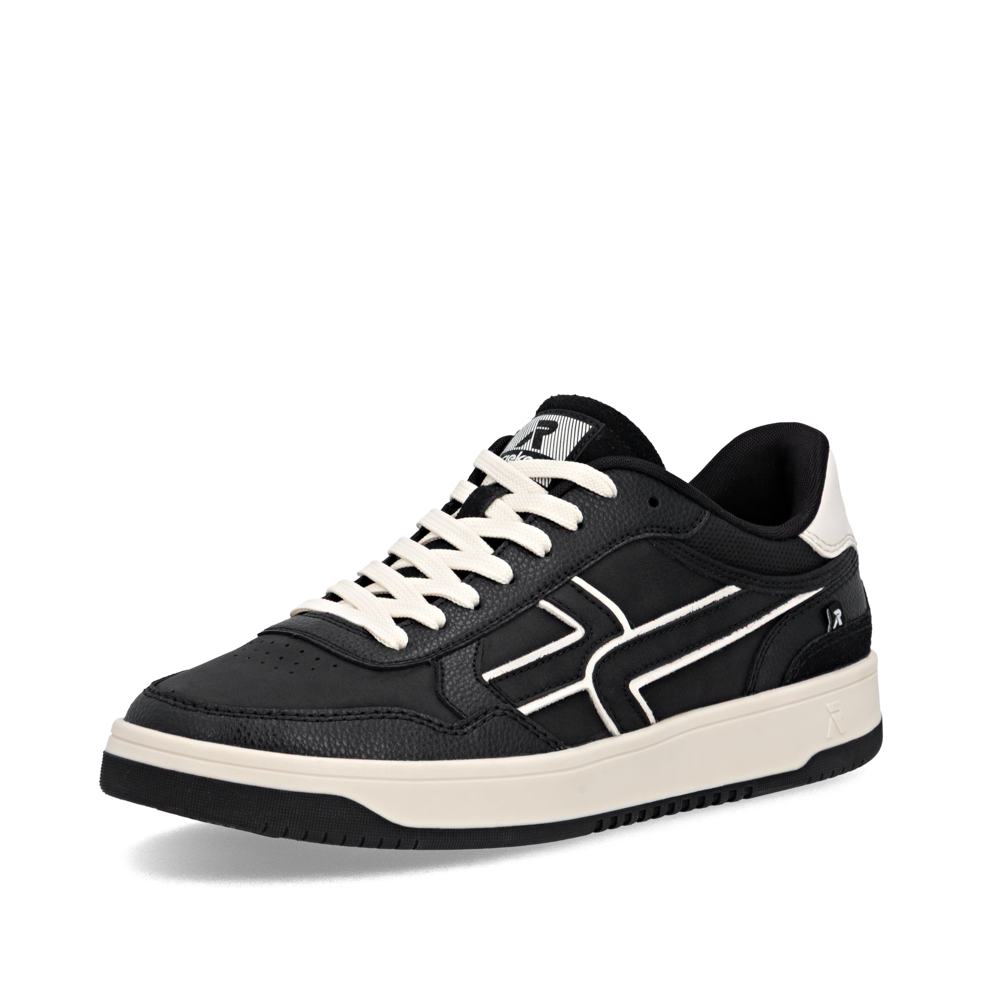 Black Elasticated Shoes for Men | Rieker Sport U1900-00