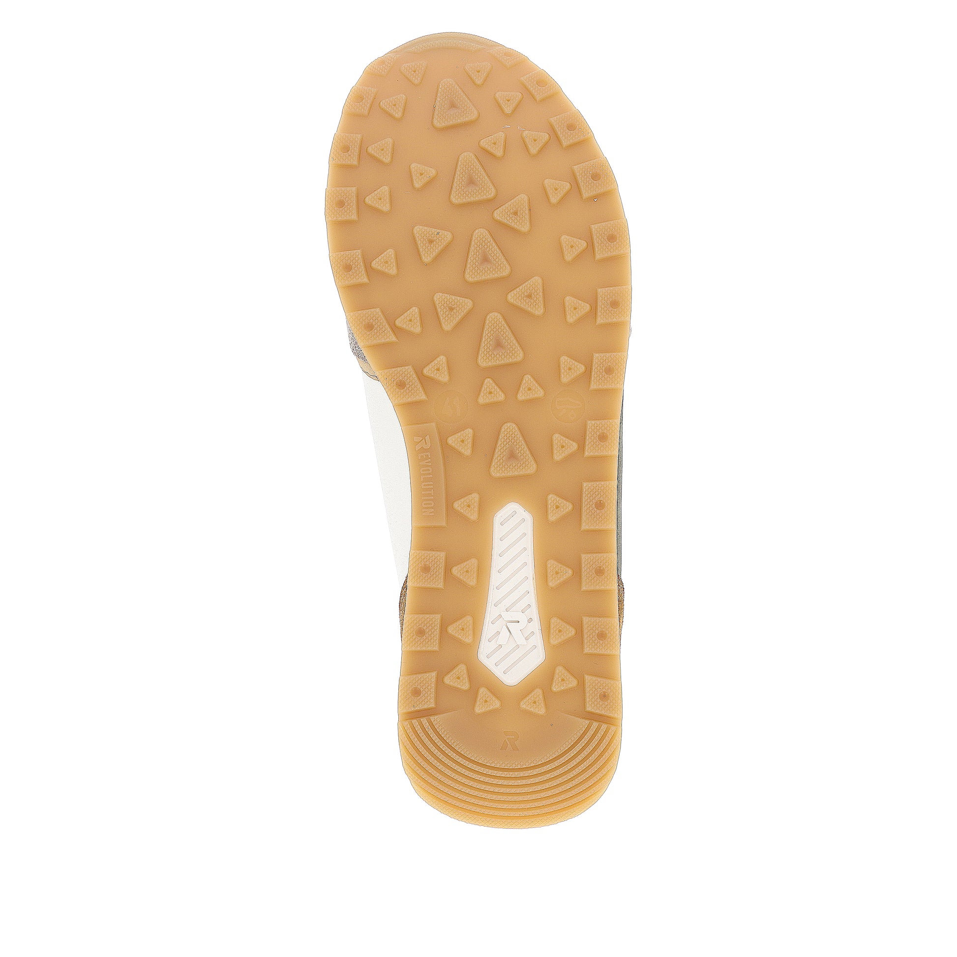 White Lace-Up Shoes for Men | Rieker Sport U0307-80
