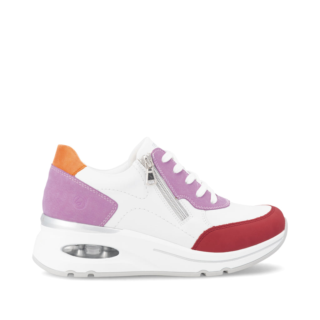 White Zip Shoes for Women | Remonte D2H00-82
