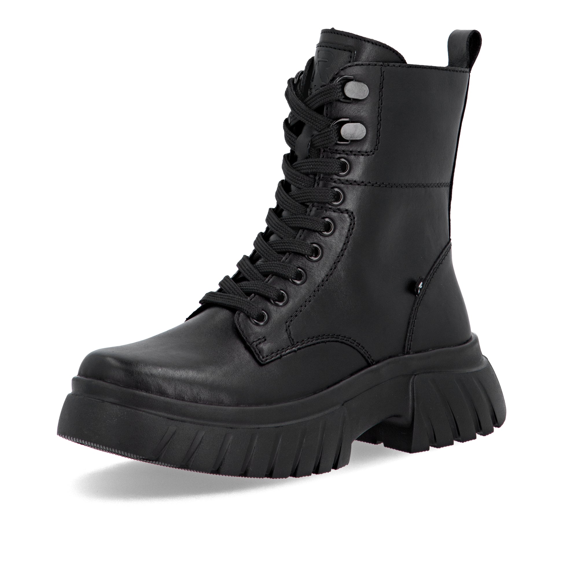 Black Zip Boots for Women | Rieker Sport W1870-02