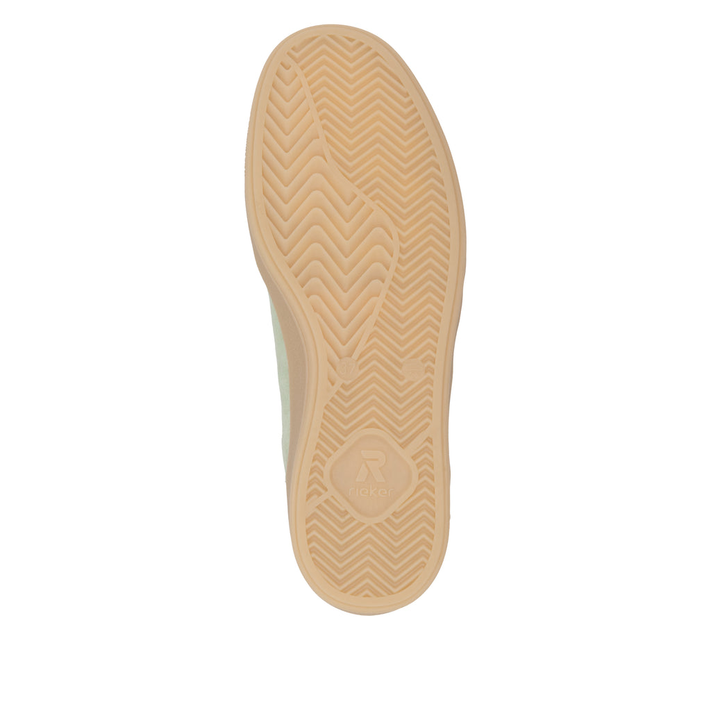 Green Elasticated Shoes for Women | Rieker W2200-52
