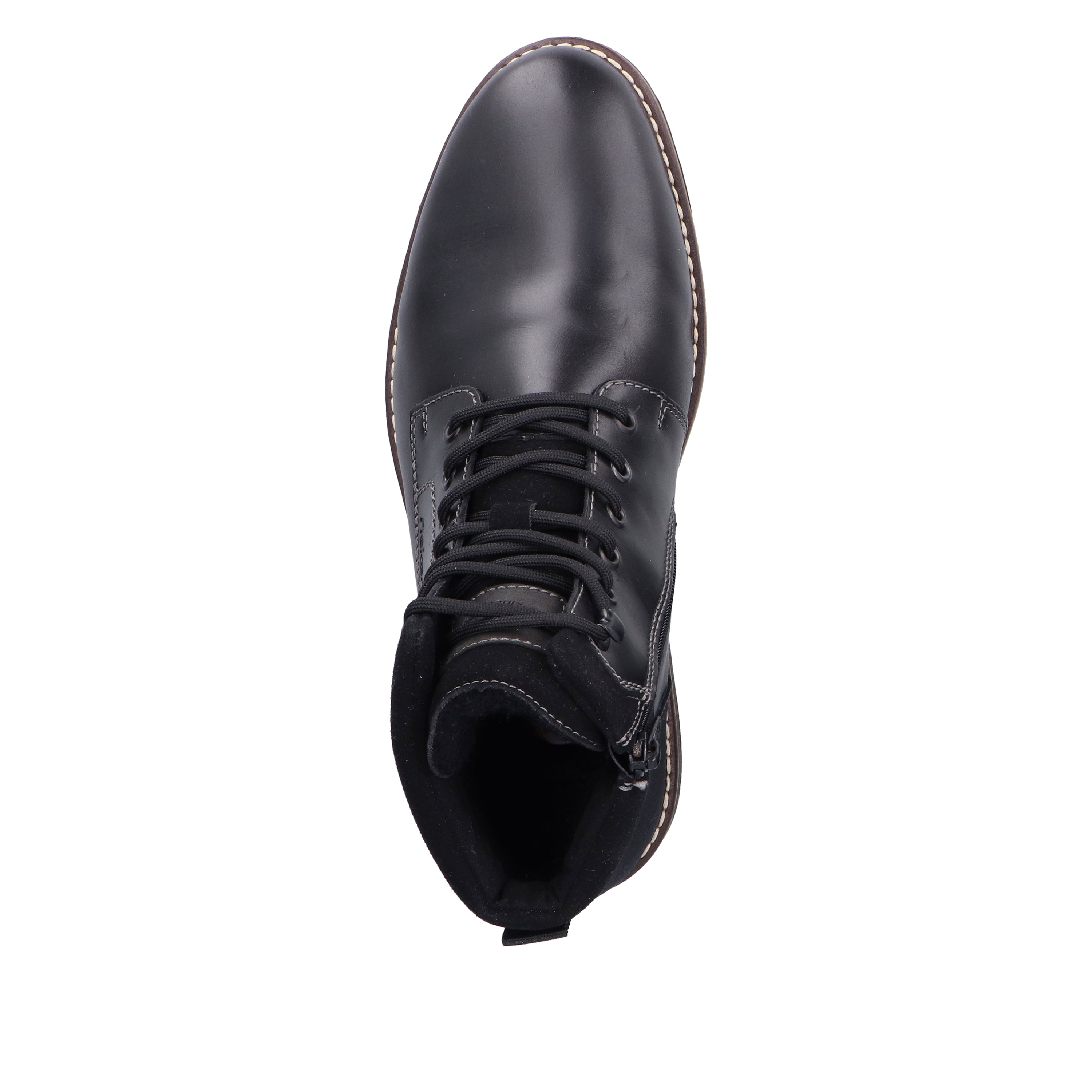 Black Zip Boots for Men | Rieker 13740-00
