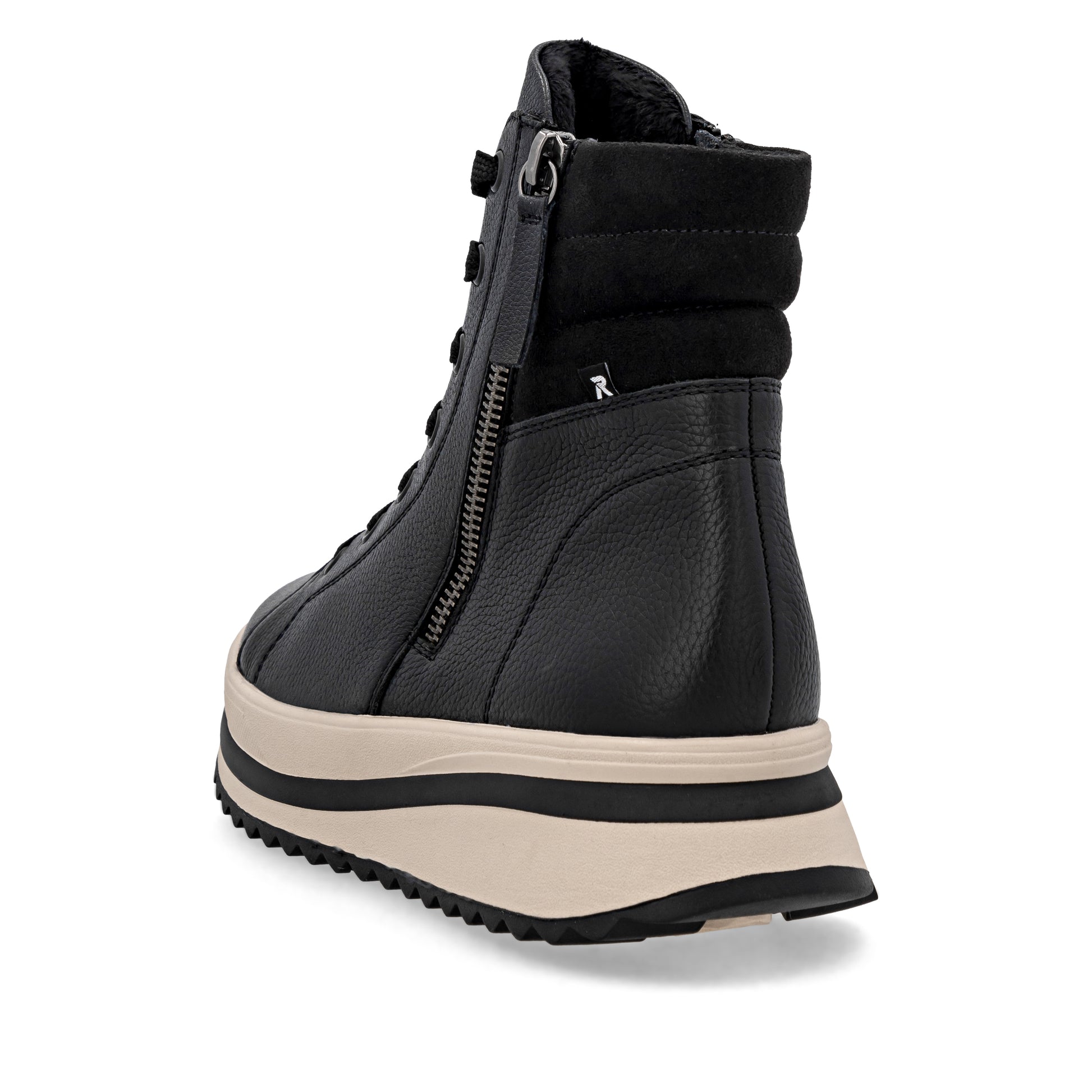 Black Zip Boots for Women | Rieker Sport W3870-00
