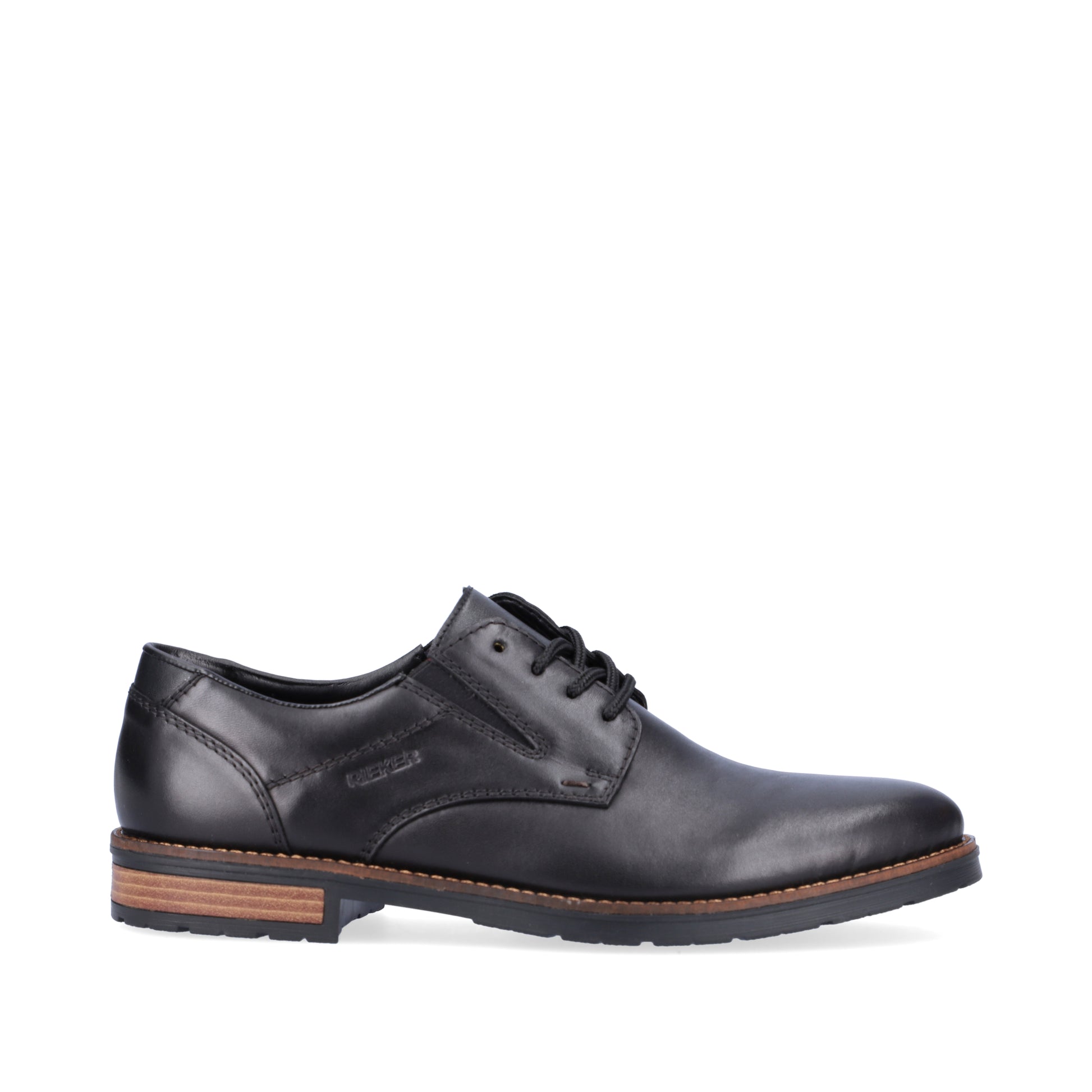 Black Elasticated Shoes for Men | Rieker 14621-00