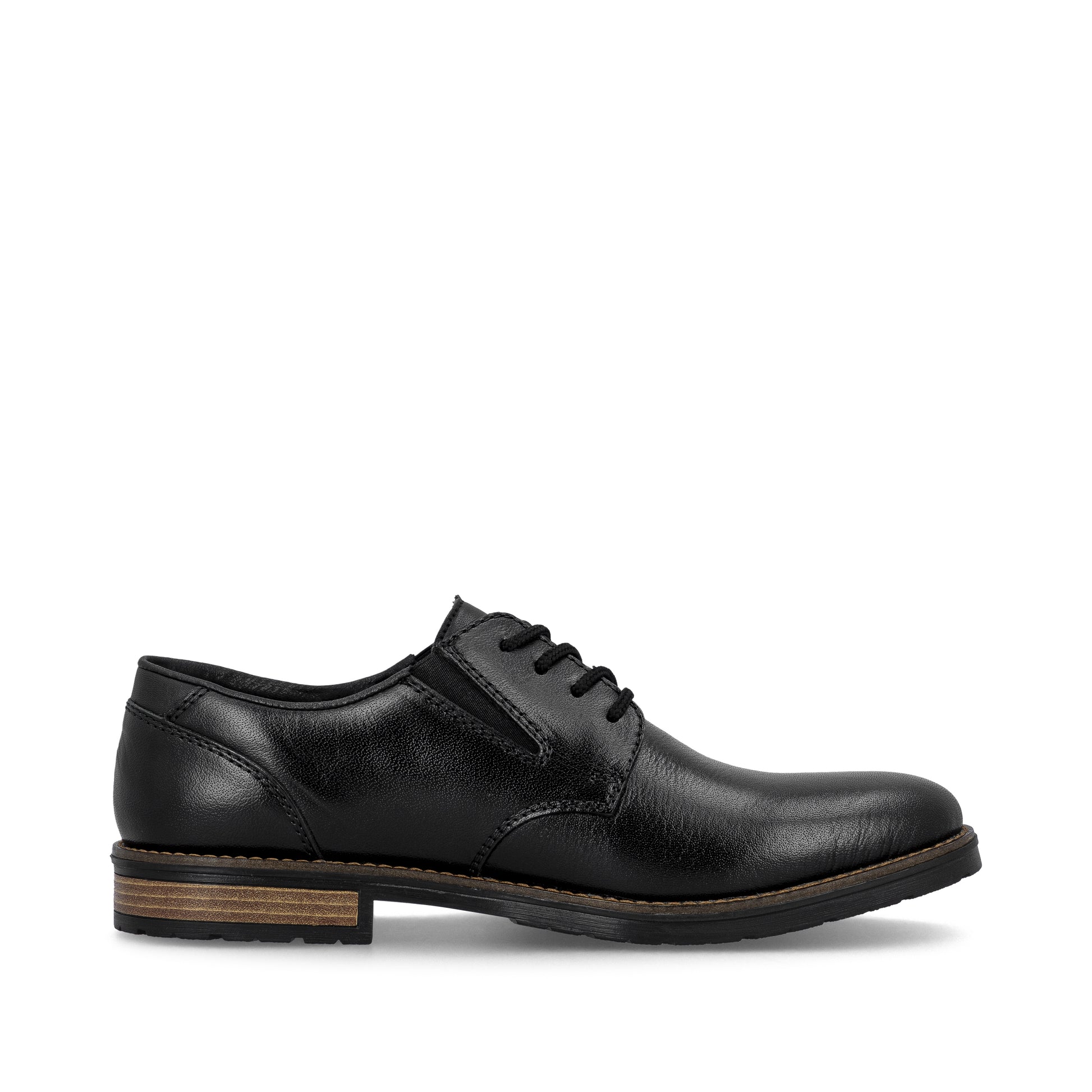Black Elasticated Shoes for Men | Rieker 14621-00