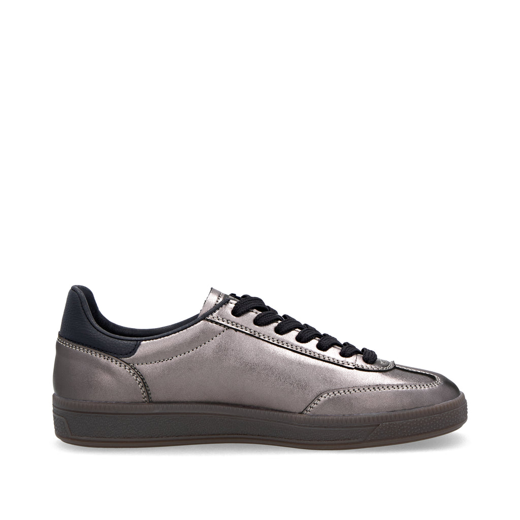 Silver/Platinum Elasticated Shoes for Women | Rieker W2200-91
