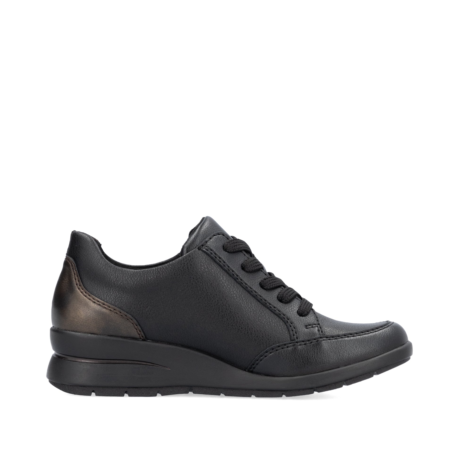 Black Zip Shoes for Women | Rieker L4801-00