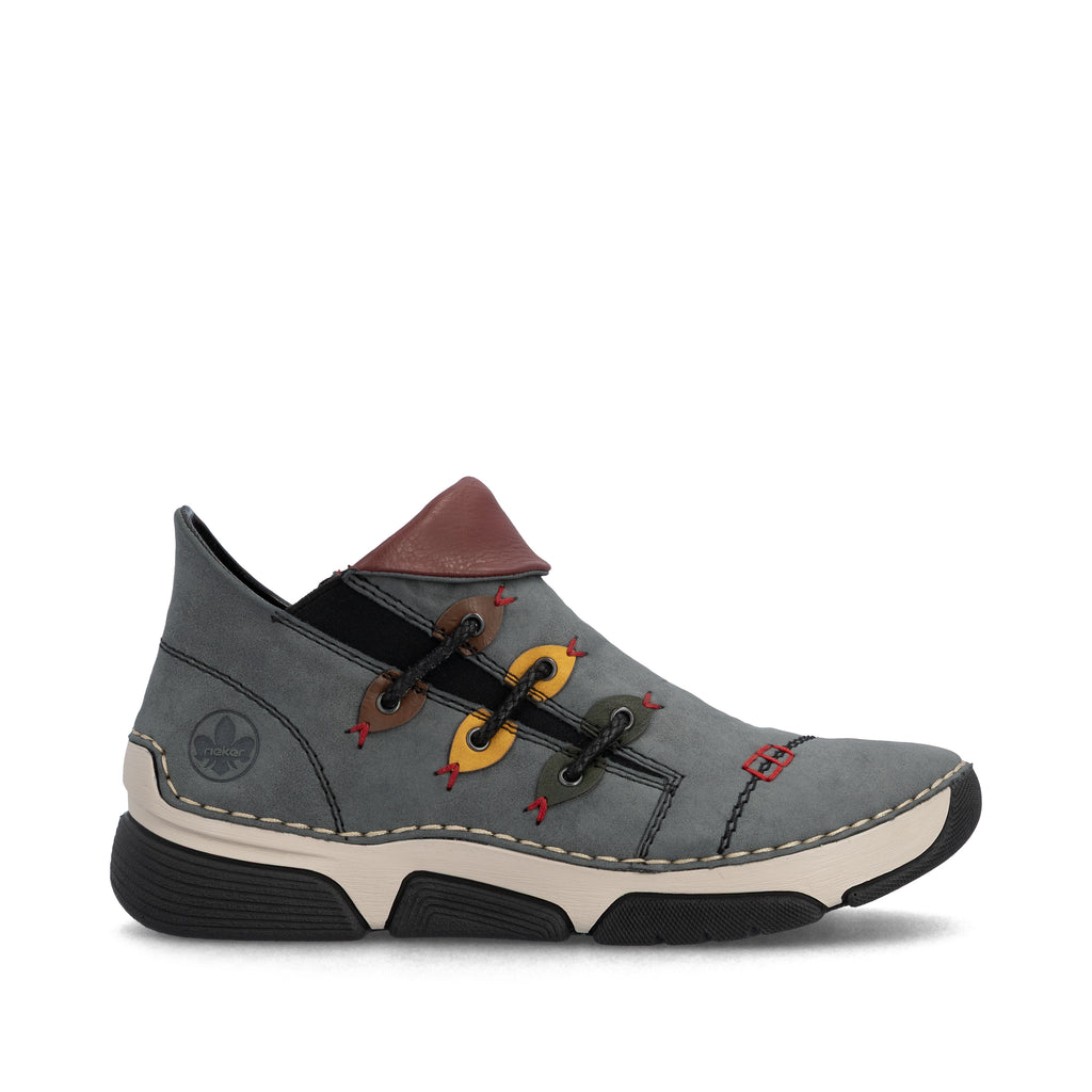 Blue Zip Boots for Women | Rieker 45983-14