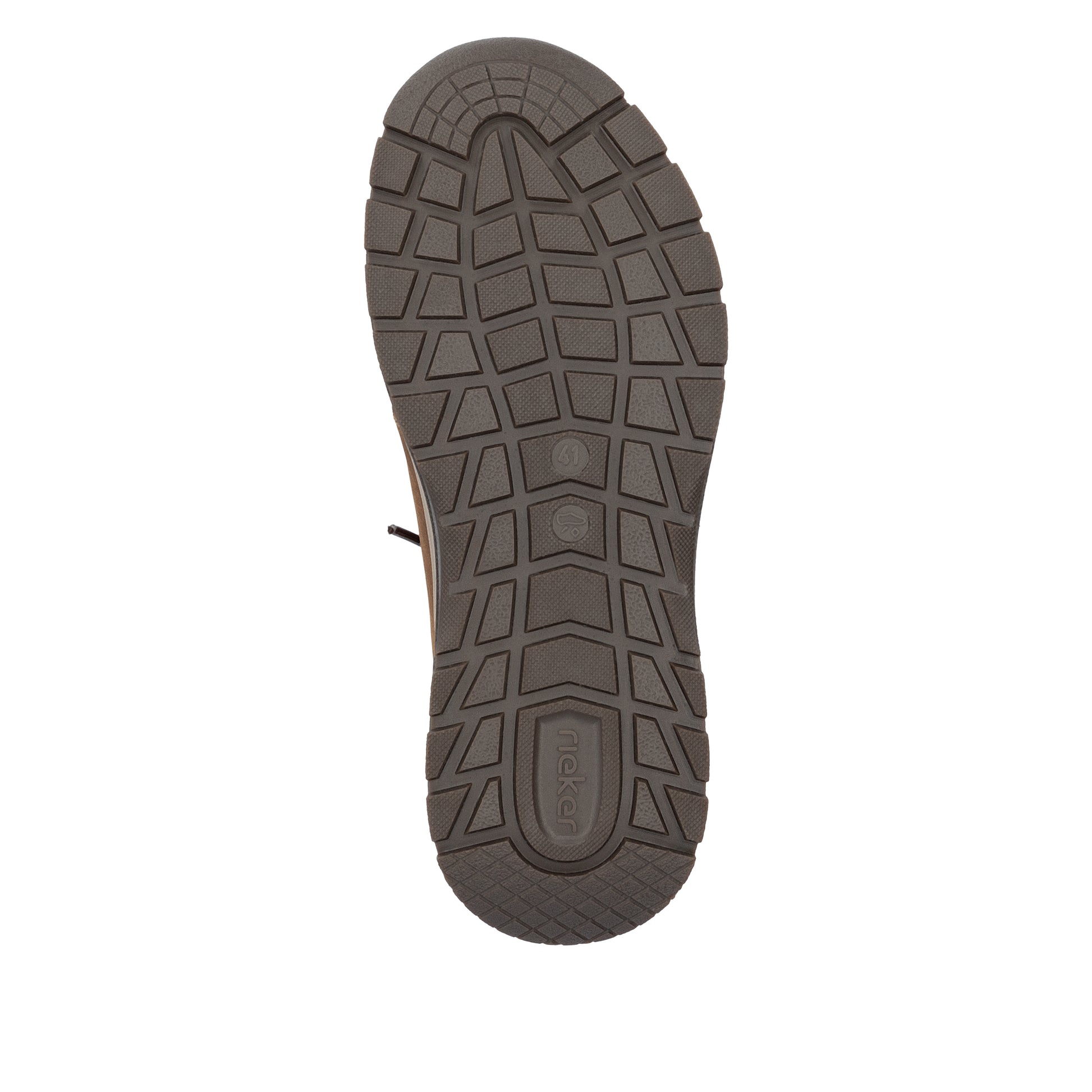 Brown Elasticated Shoes for Men | Rieker 11050-22