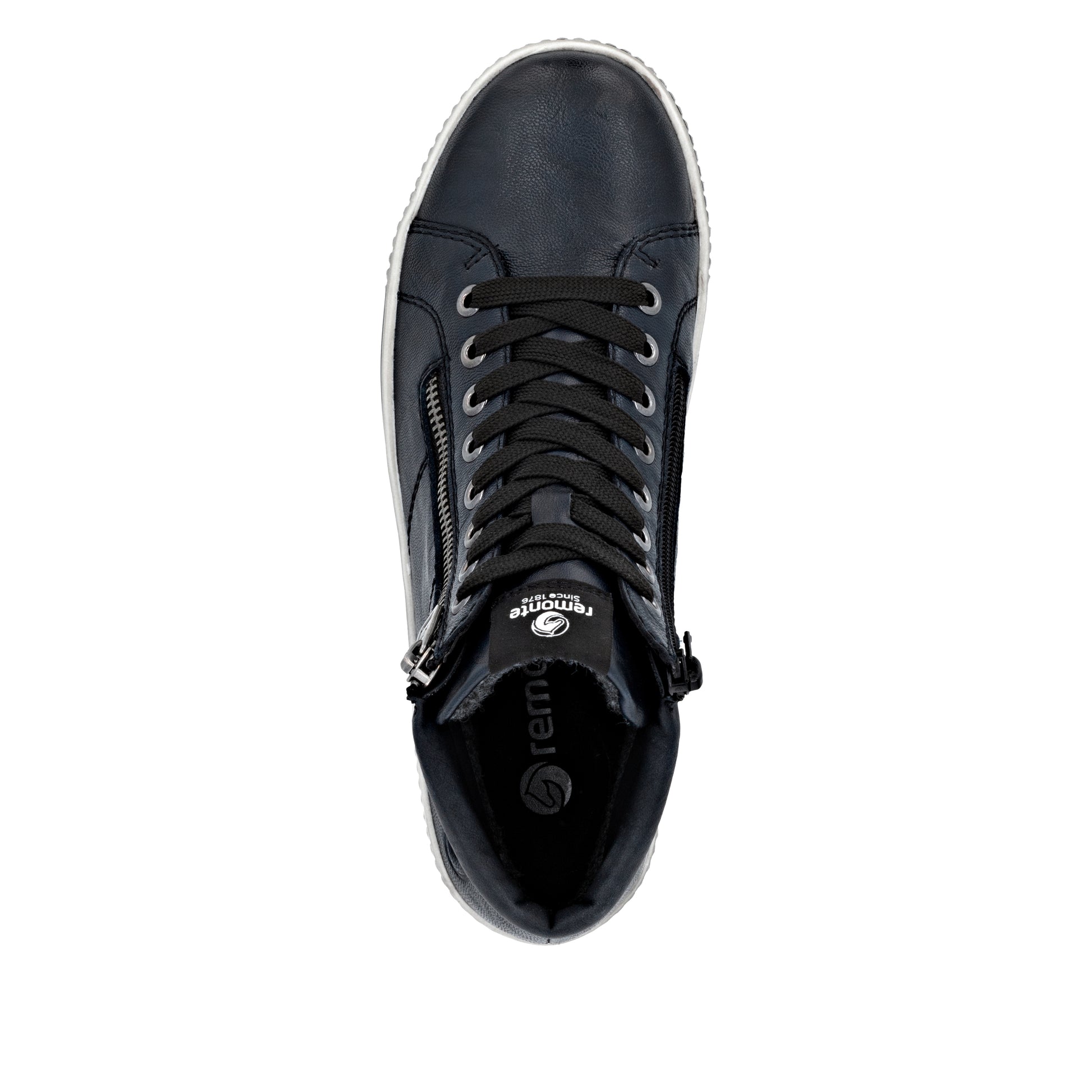 Blue Zip Boots for Women | Remonte D0772-15