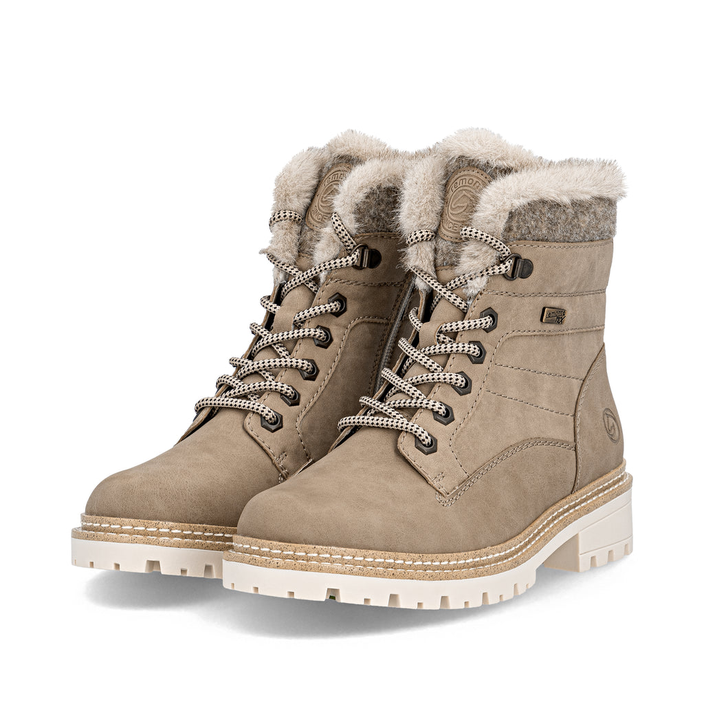 Brown Zip Boots for Women | Remonte D0B81-20