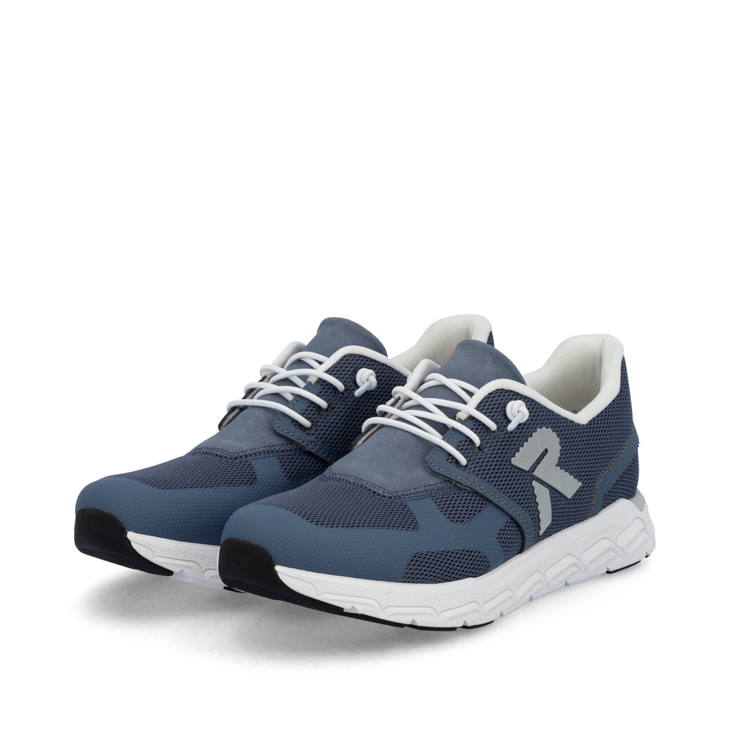 Blue Elasticated Shoes for Women | Rieker M9000-12