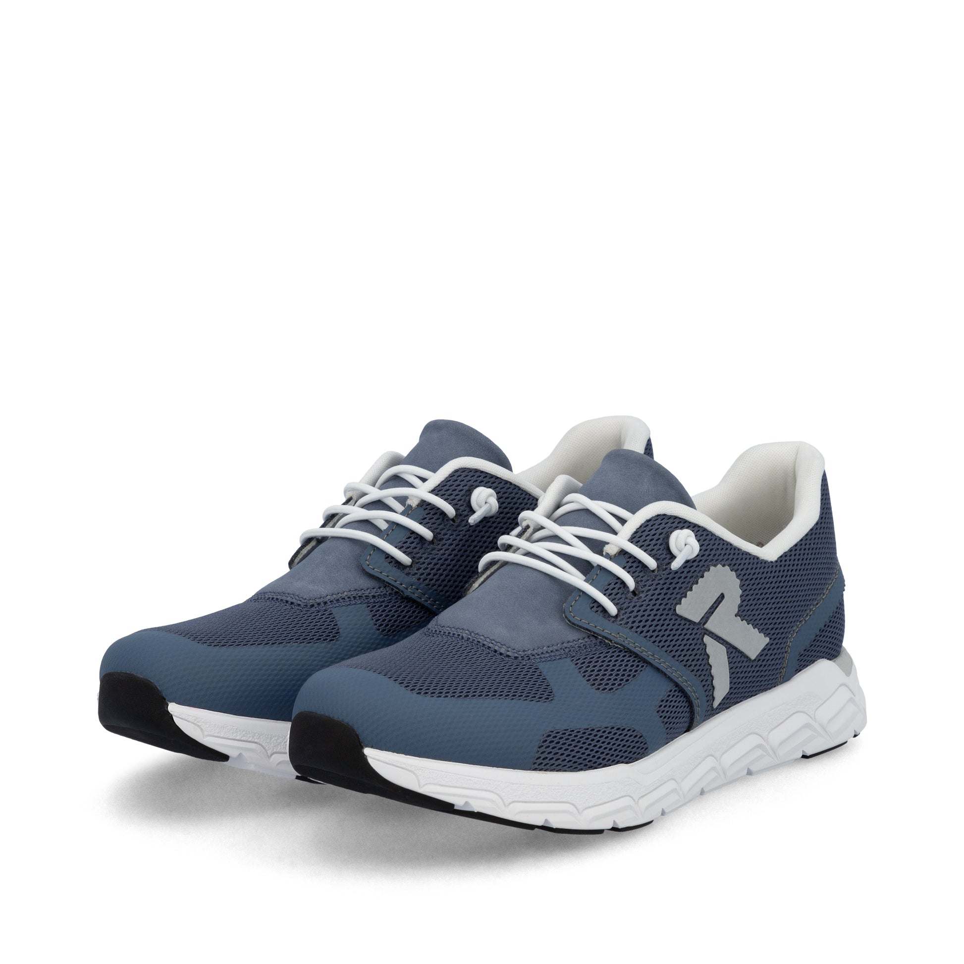 Blue Elasticated Shoes for Women | Rieker M9000-12