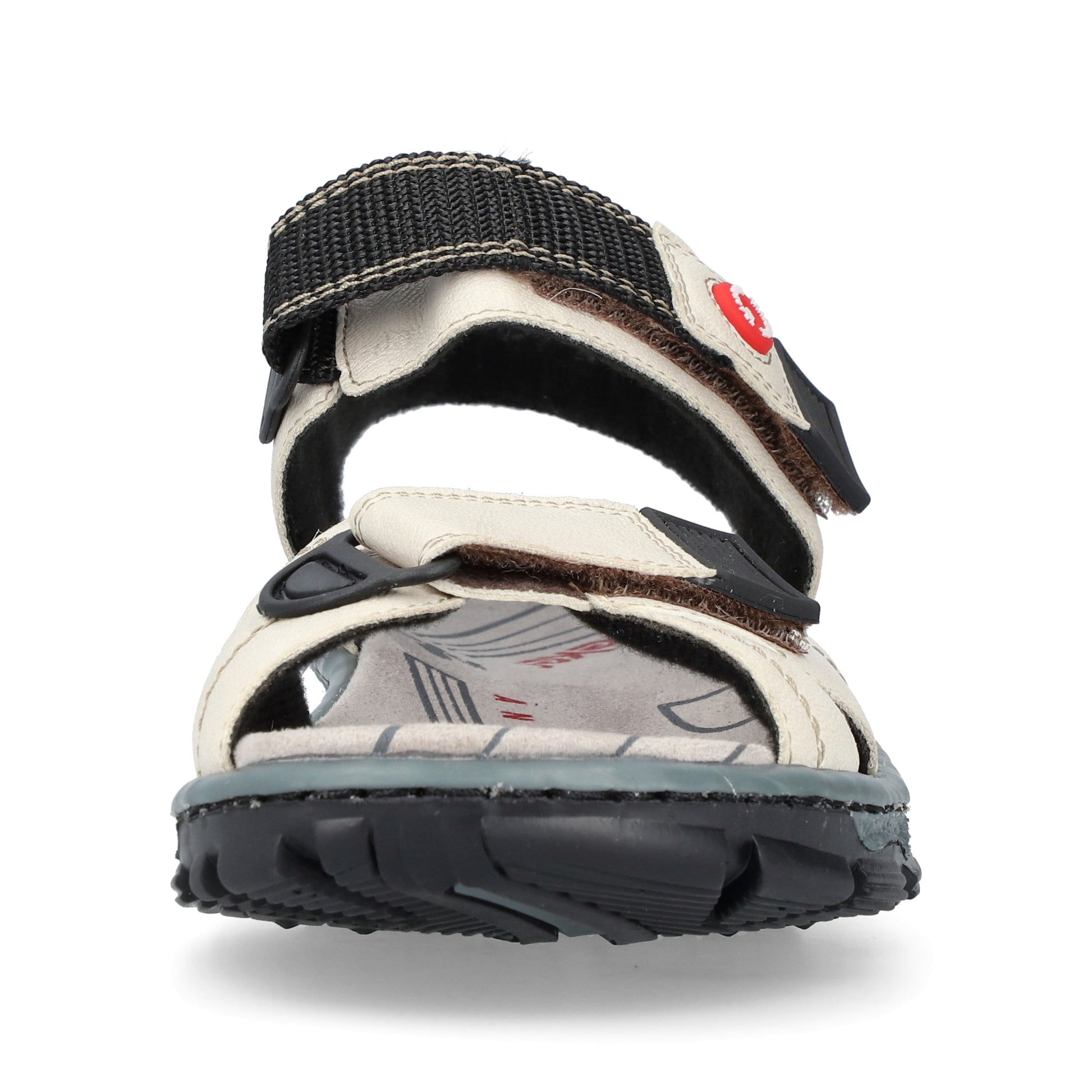 White Hook & Loop Sandals for Women | Rieker 68851-80