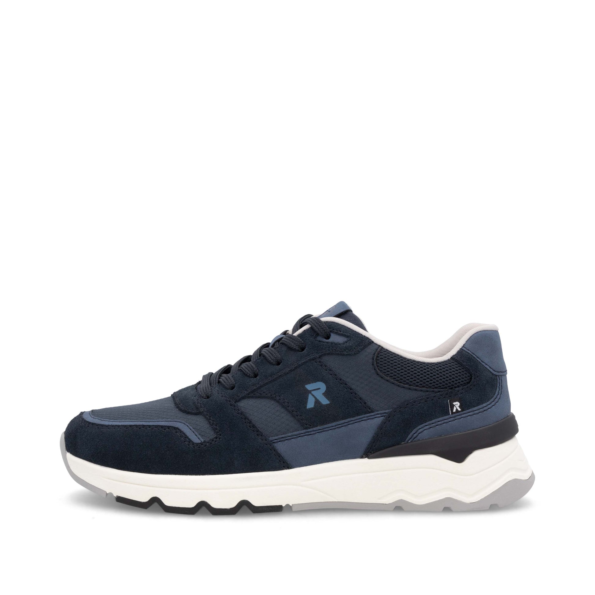 Blue Elasticated Shoes for Men | Rieker U0905-14