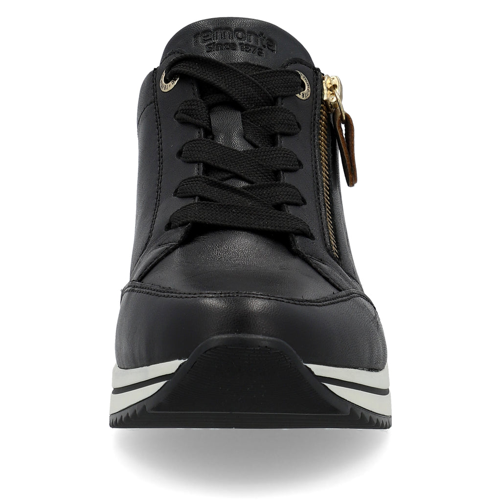 Black Zip Shoes for Women | Remonte D0T03-01