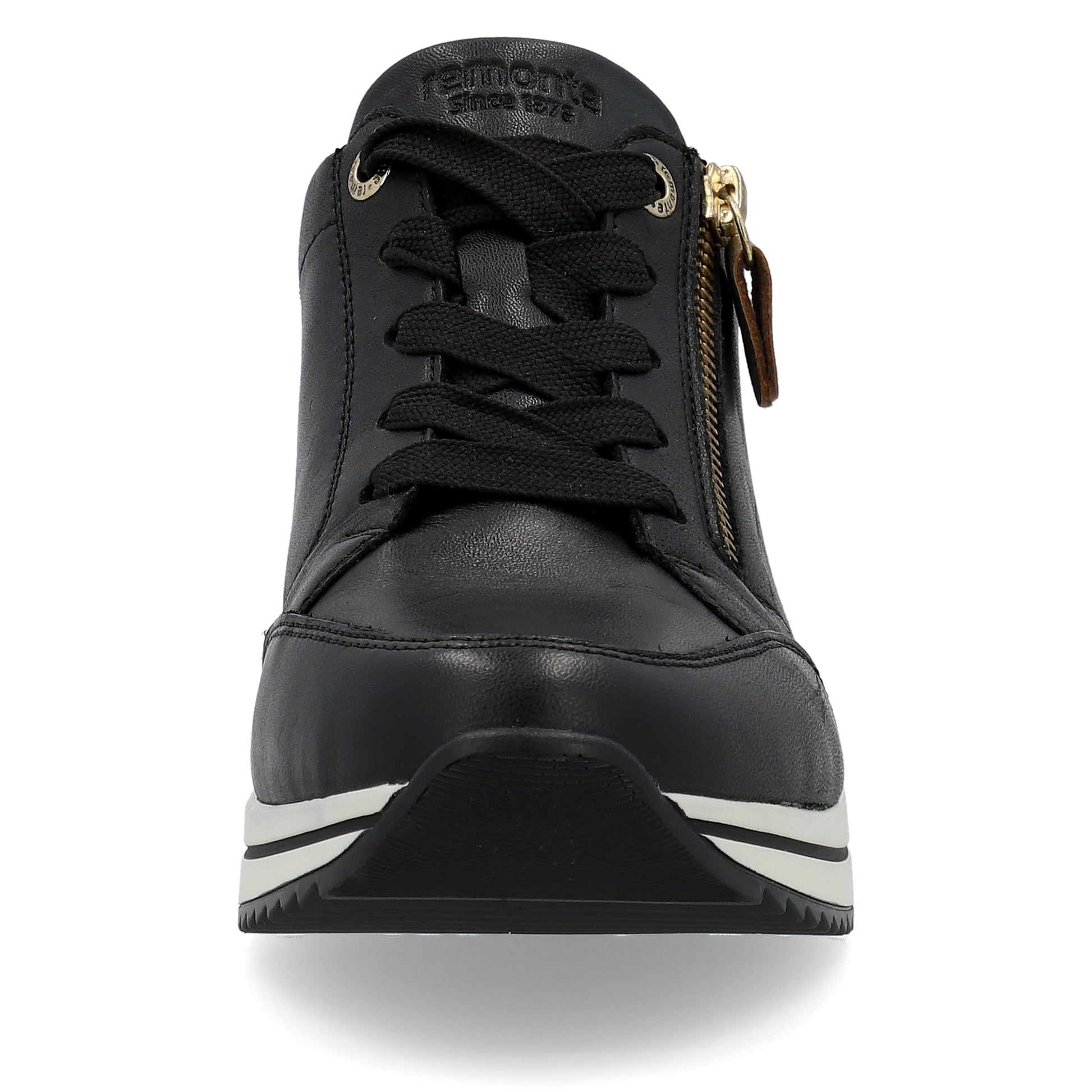 Black Zip Shoes for Women | Remonte D0T03-01